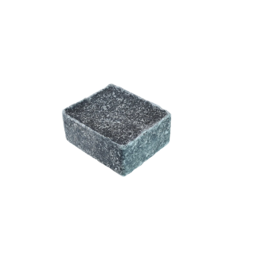 Zwarte Amber parfum blok