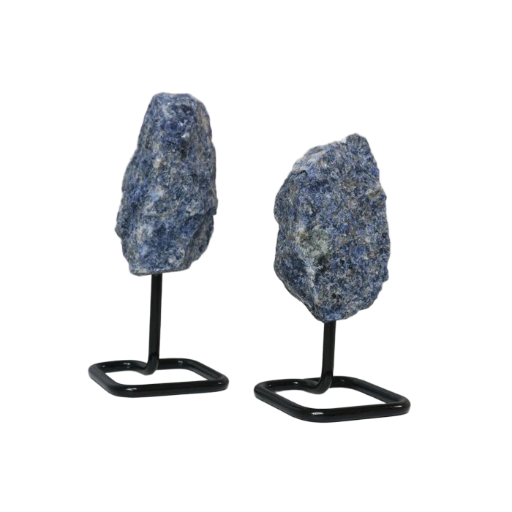 Edelstenen op standaard