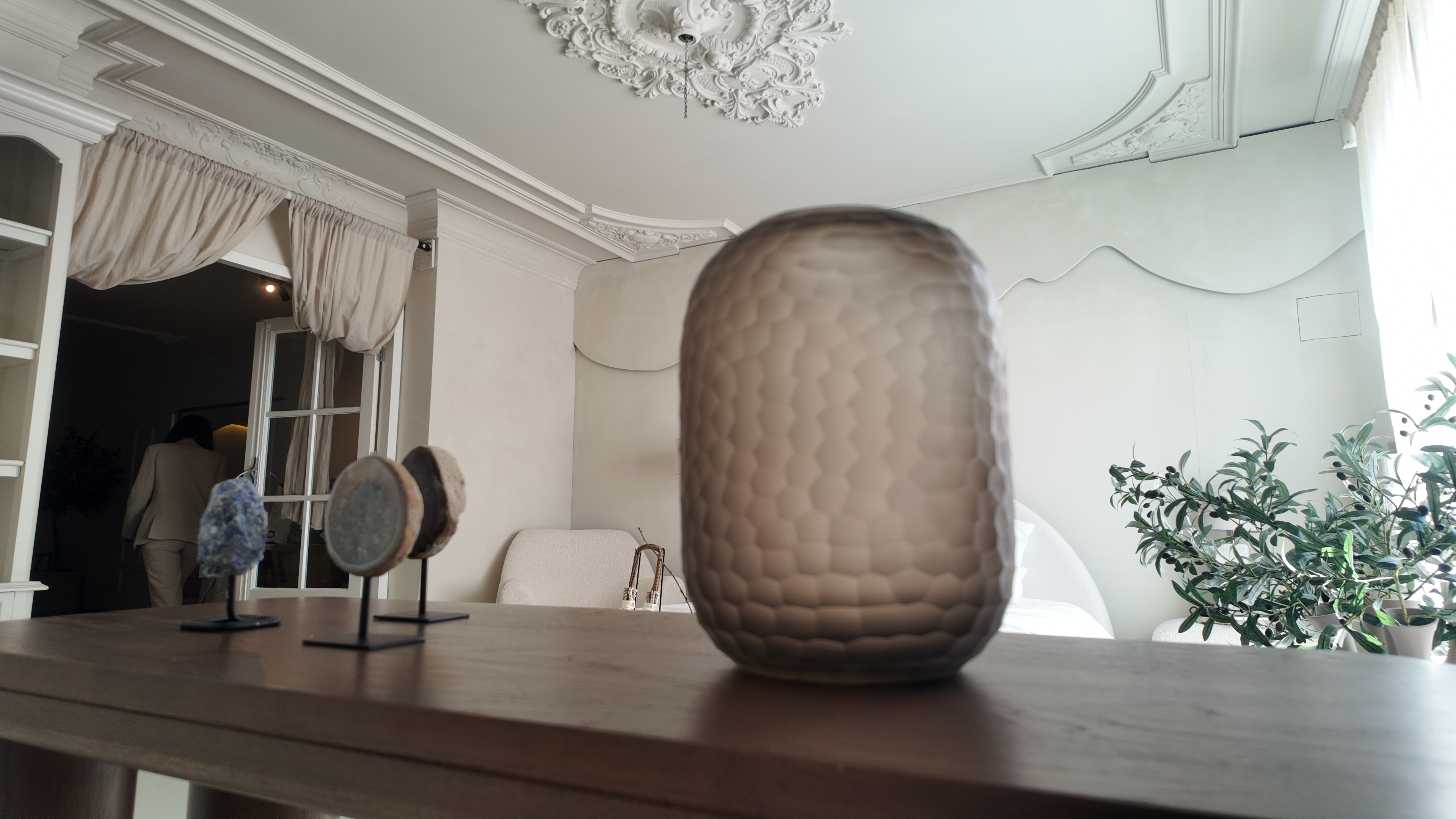 Exclusieve Chocolade Keramiek Vaas Collectie