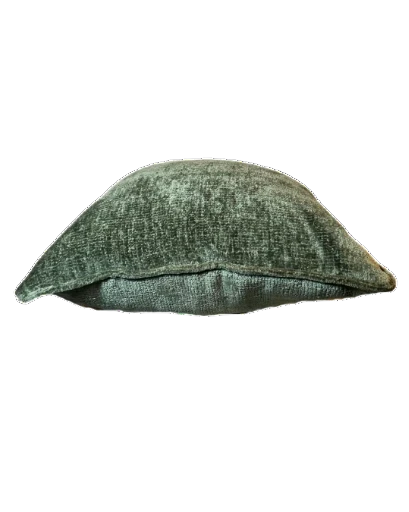 Sierkussen Emerald Moss - Rijke chenille in smaragdgroene tinten