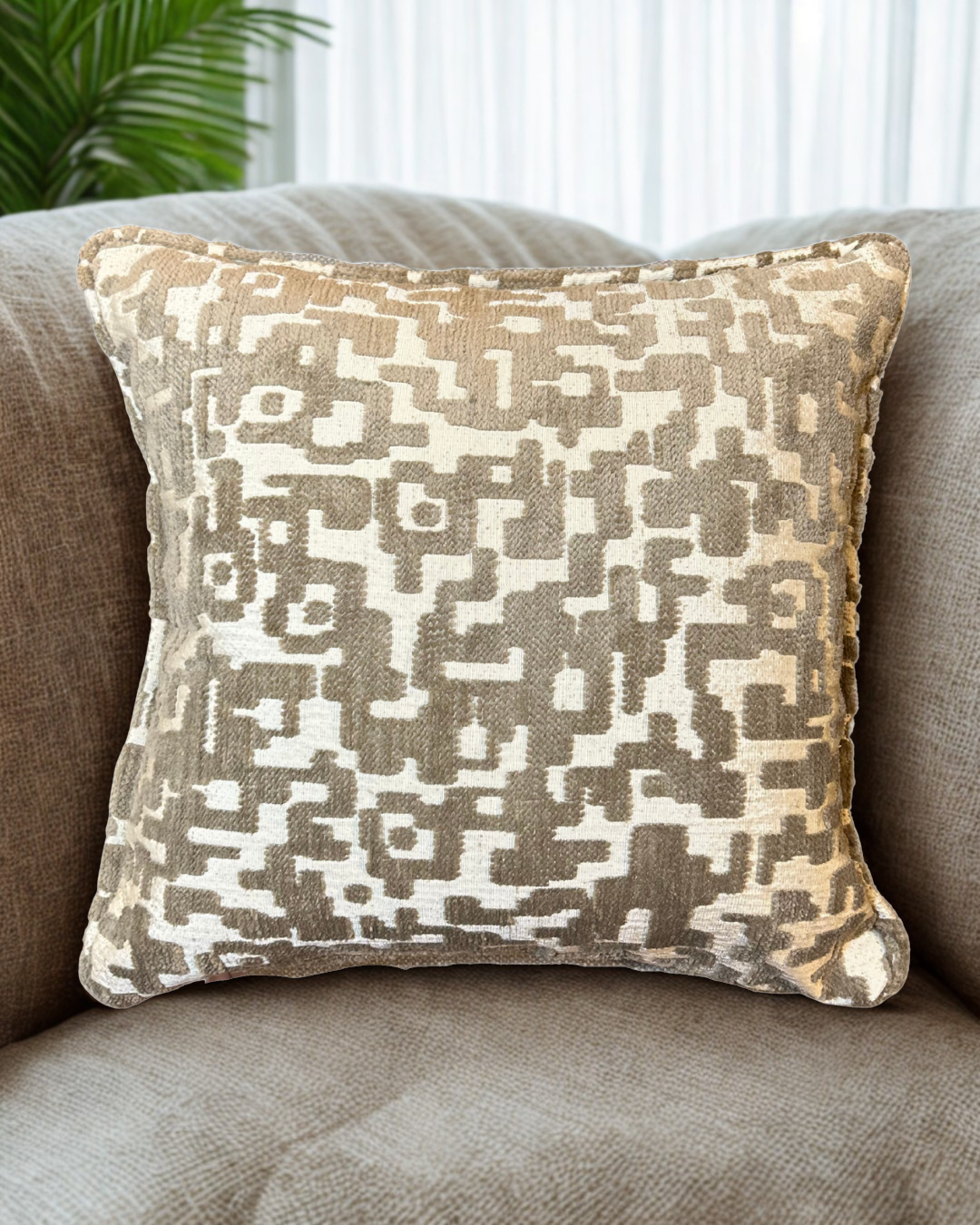 Sierkussen Versailles - Jacquard stof met koninklijke elegantie