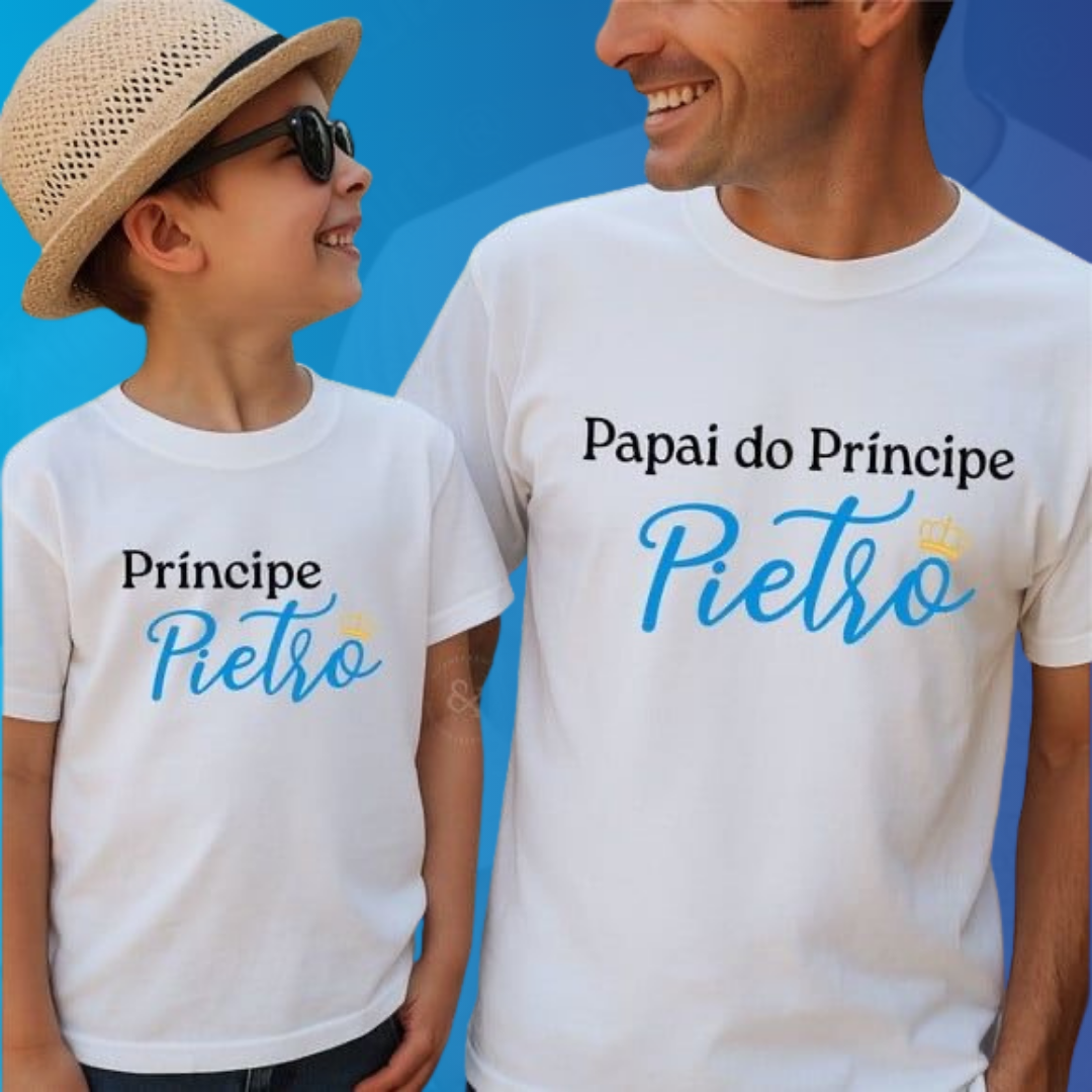 Camiseta Personalizada para Datas Comemorativas