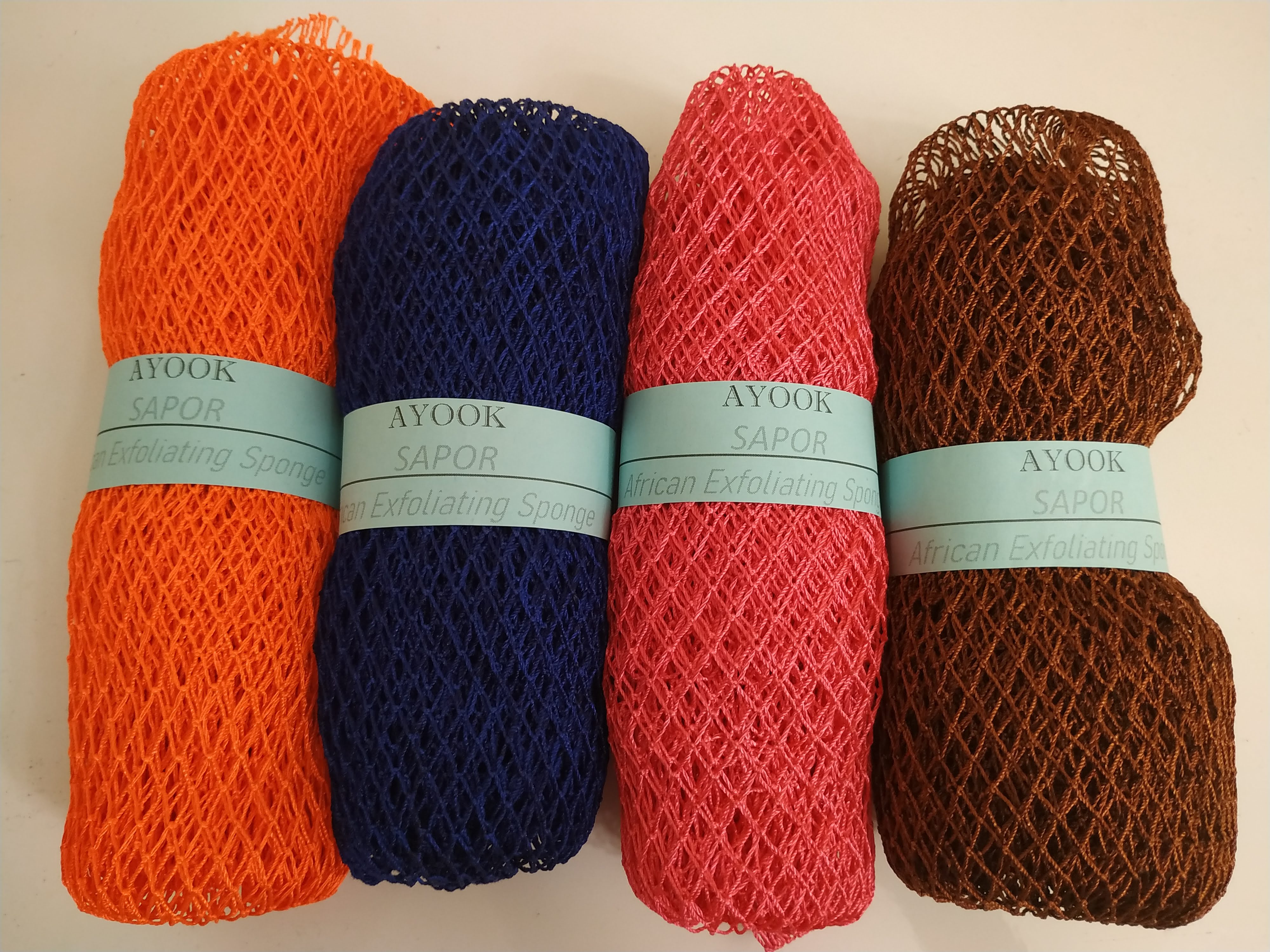Ayook Sapor African Exfoliating Sponge Set