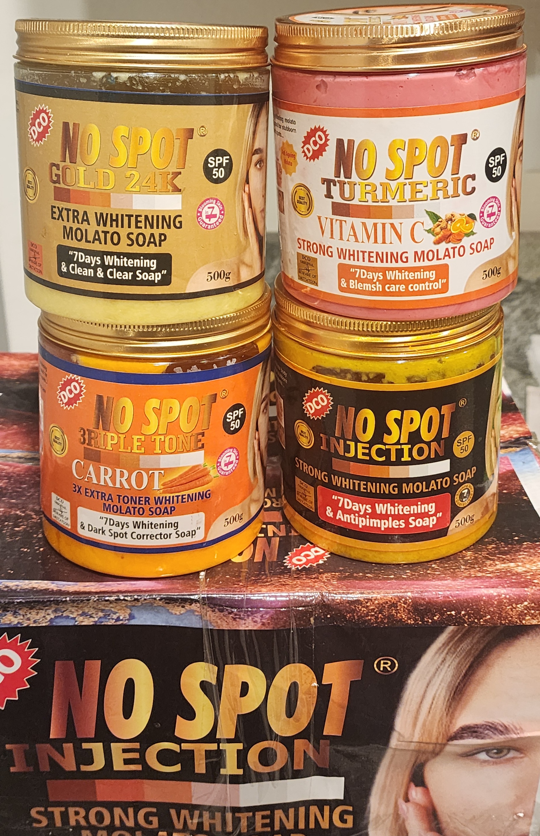 No Spot Gold 24K Extra Molato Soap