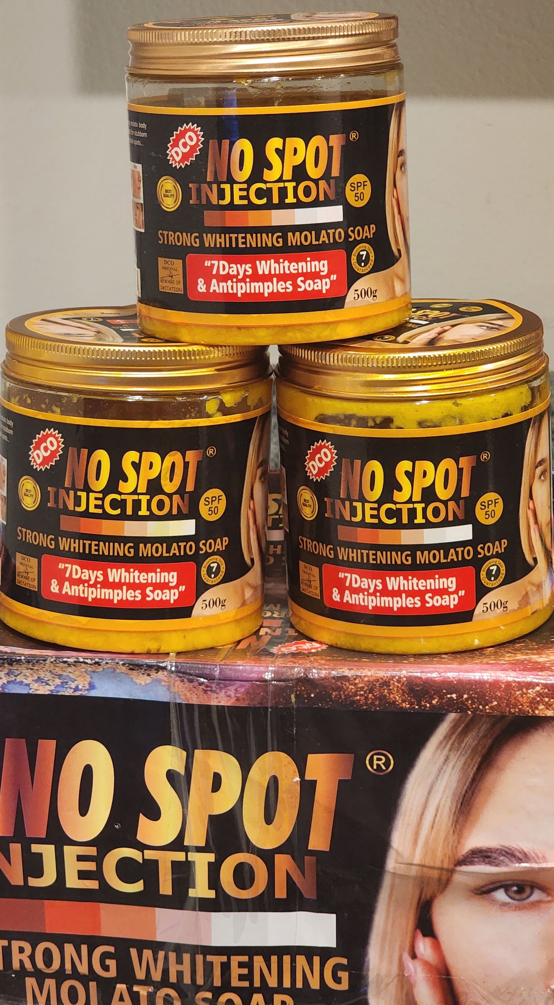 No Spot Strong Injection Molato Soap