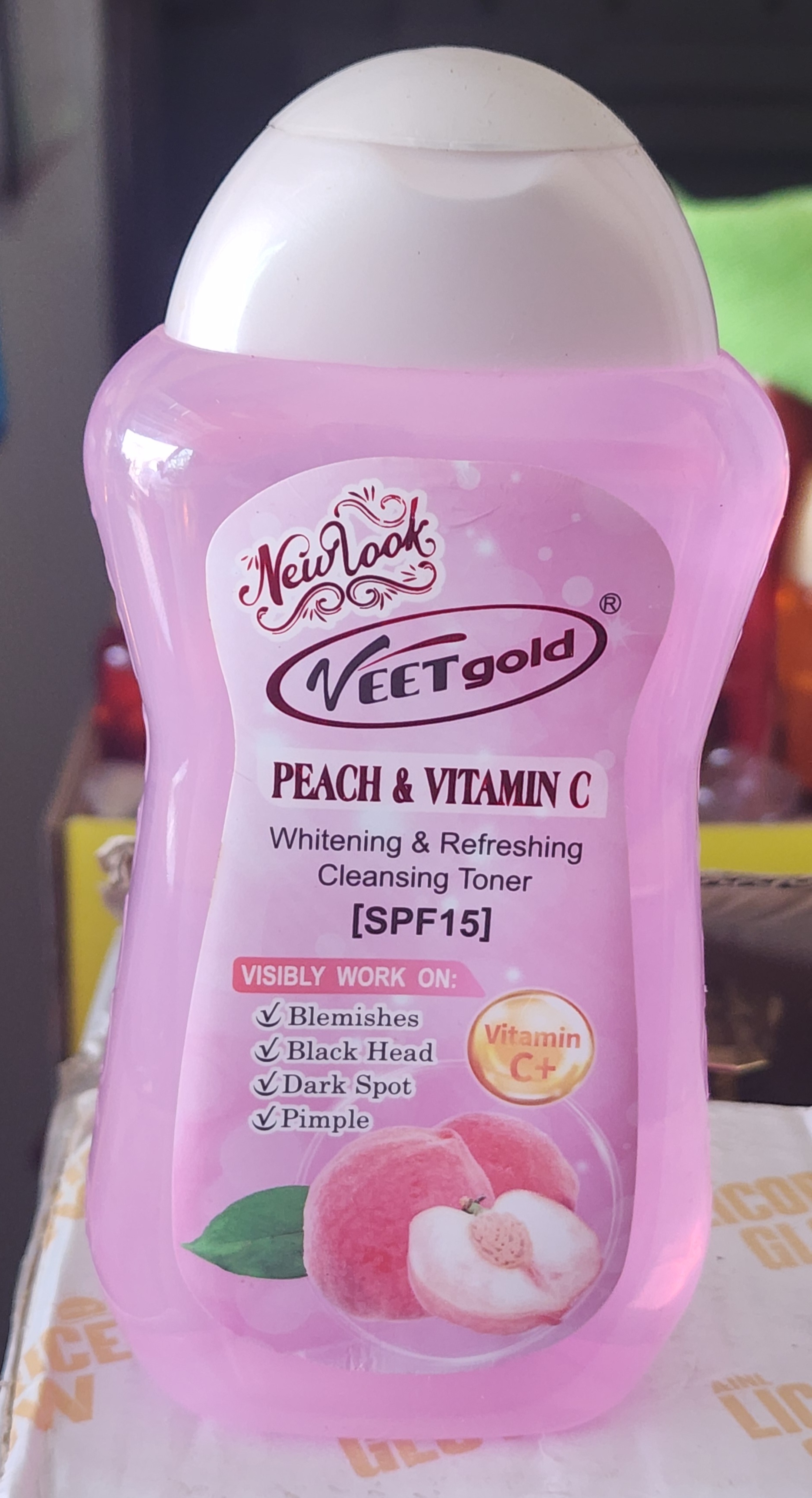 VEETgold Peach & Vitamin C Cleansing Toner