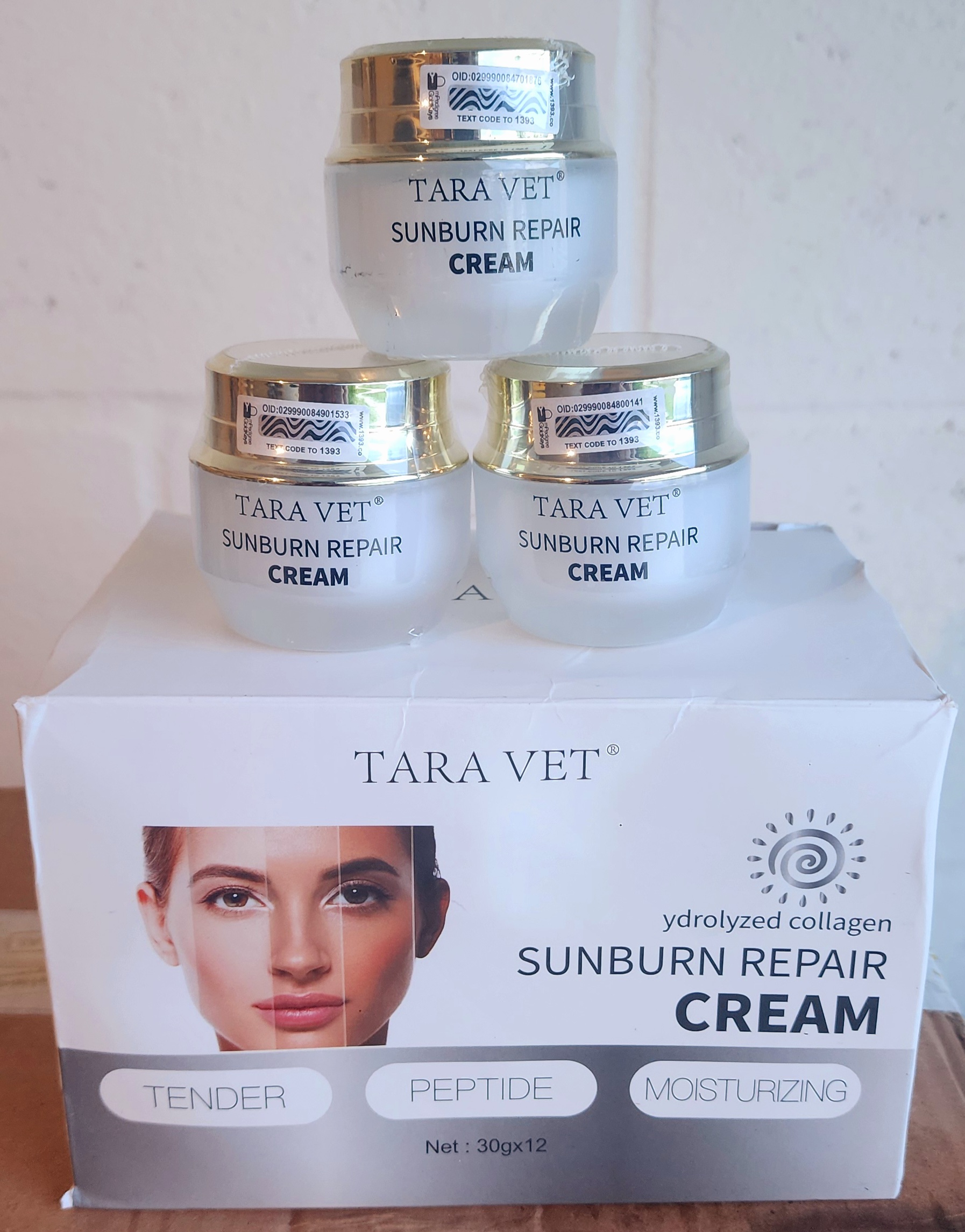 TARA VET Sunburn Repair Cream - 1 Pc