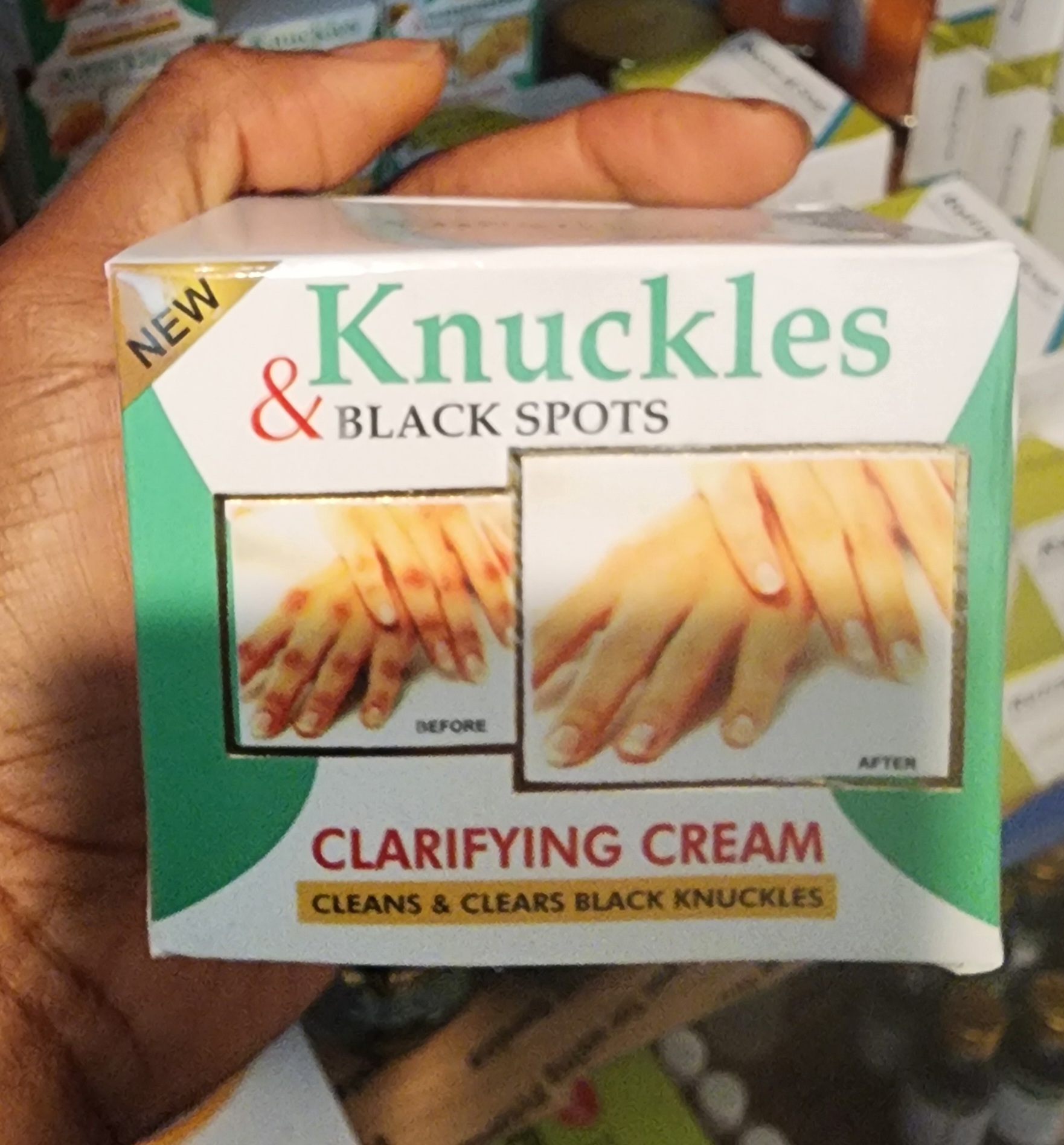 Knuckles & Black Spots Clarifying Cream