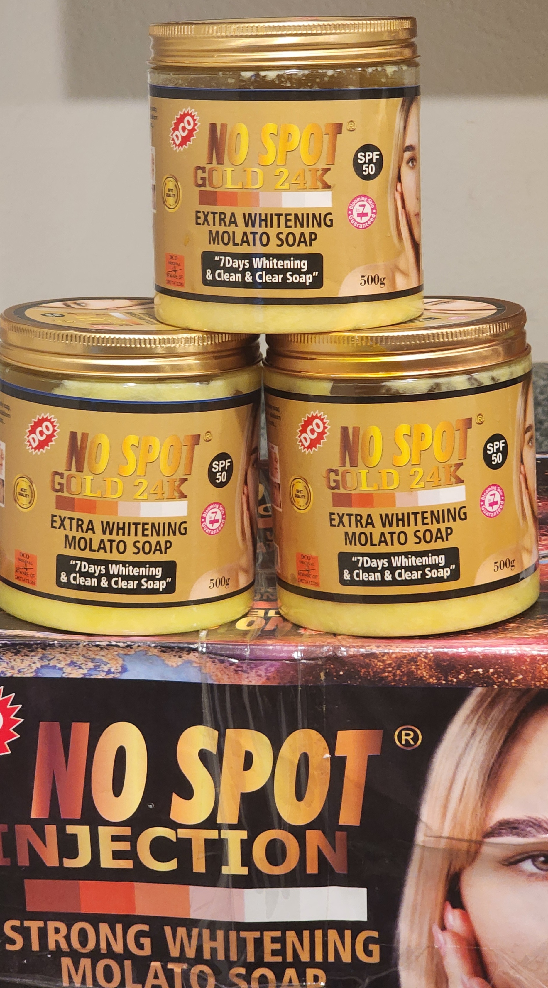 No Spot Gold 24K Extra Molato Soap