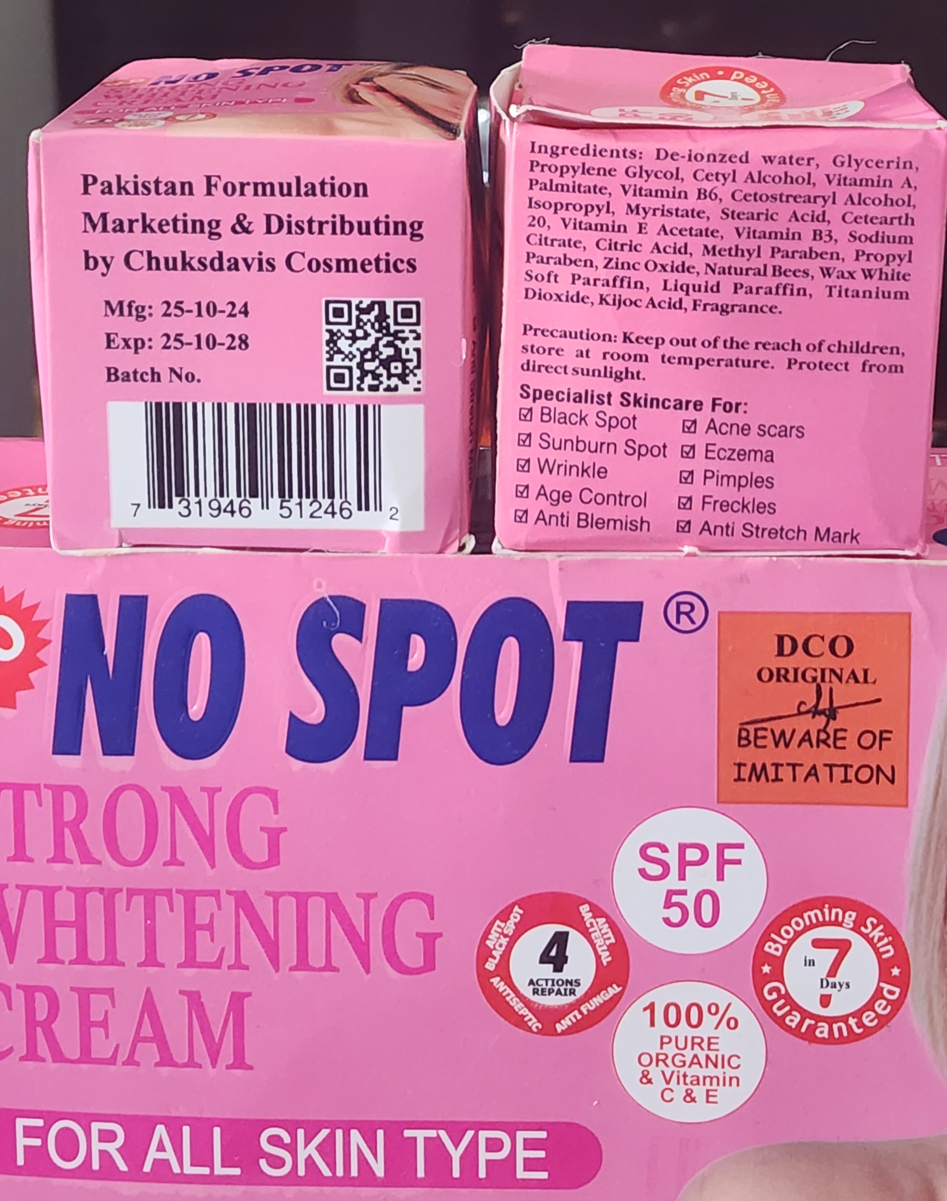 NO SPOT Strong Cream