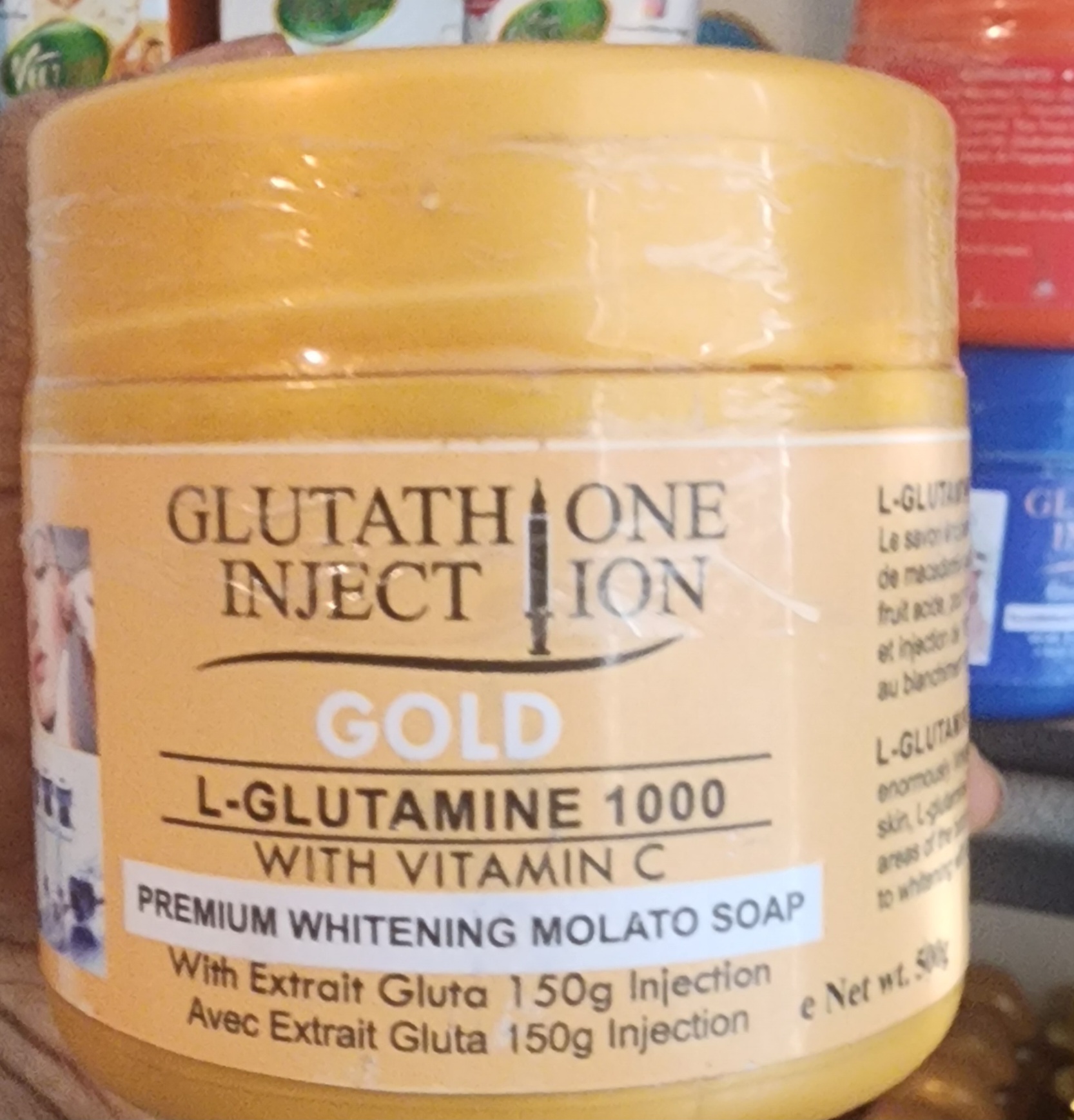 Glutathione Injection Gold Soap