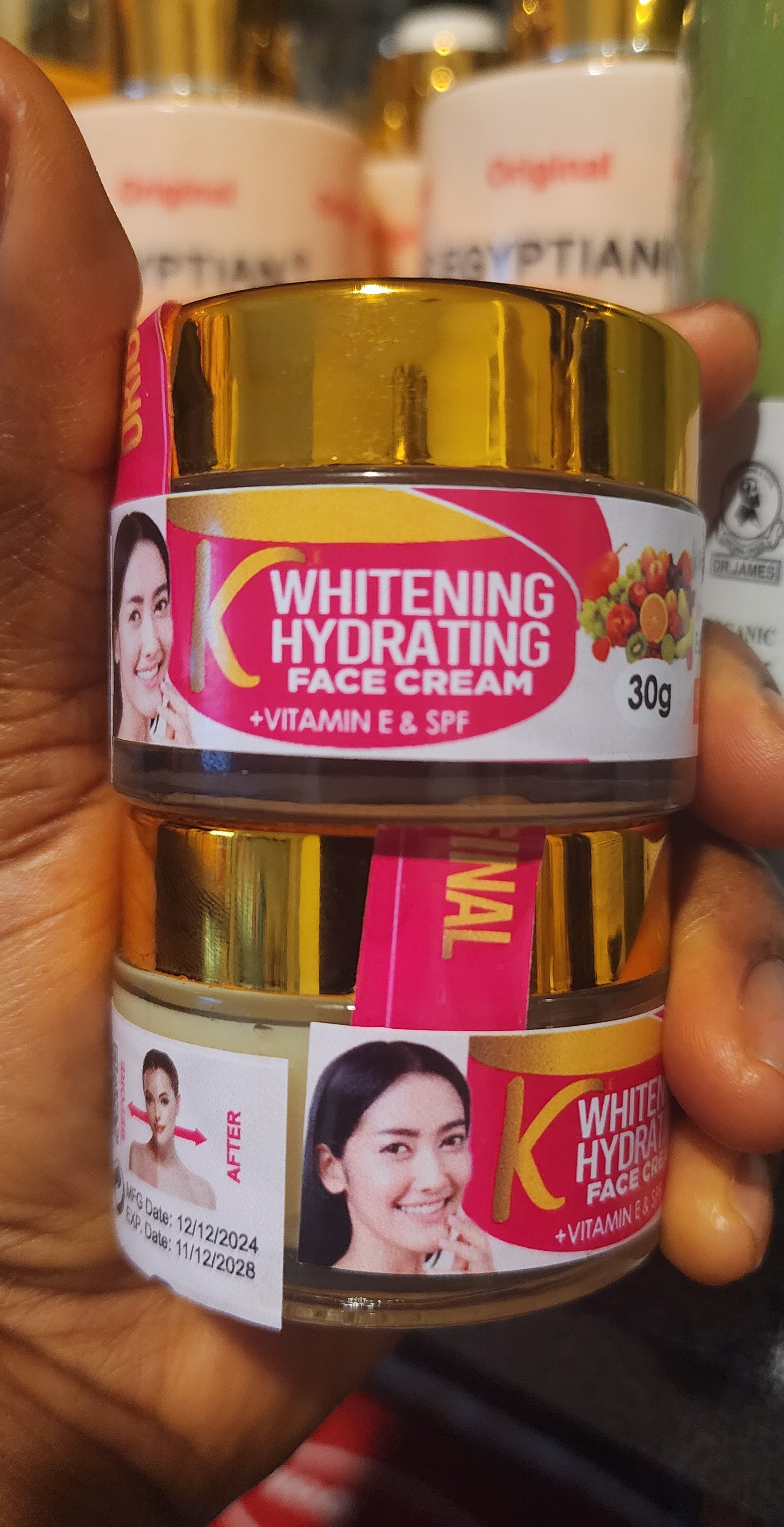 K Whitening Hydrating Face Cream