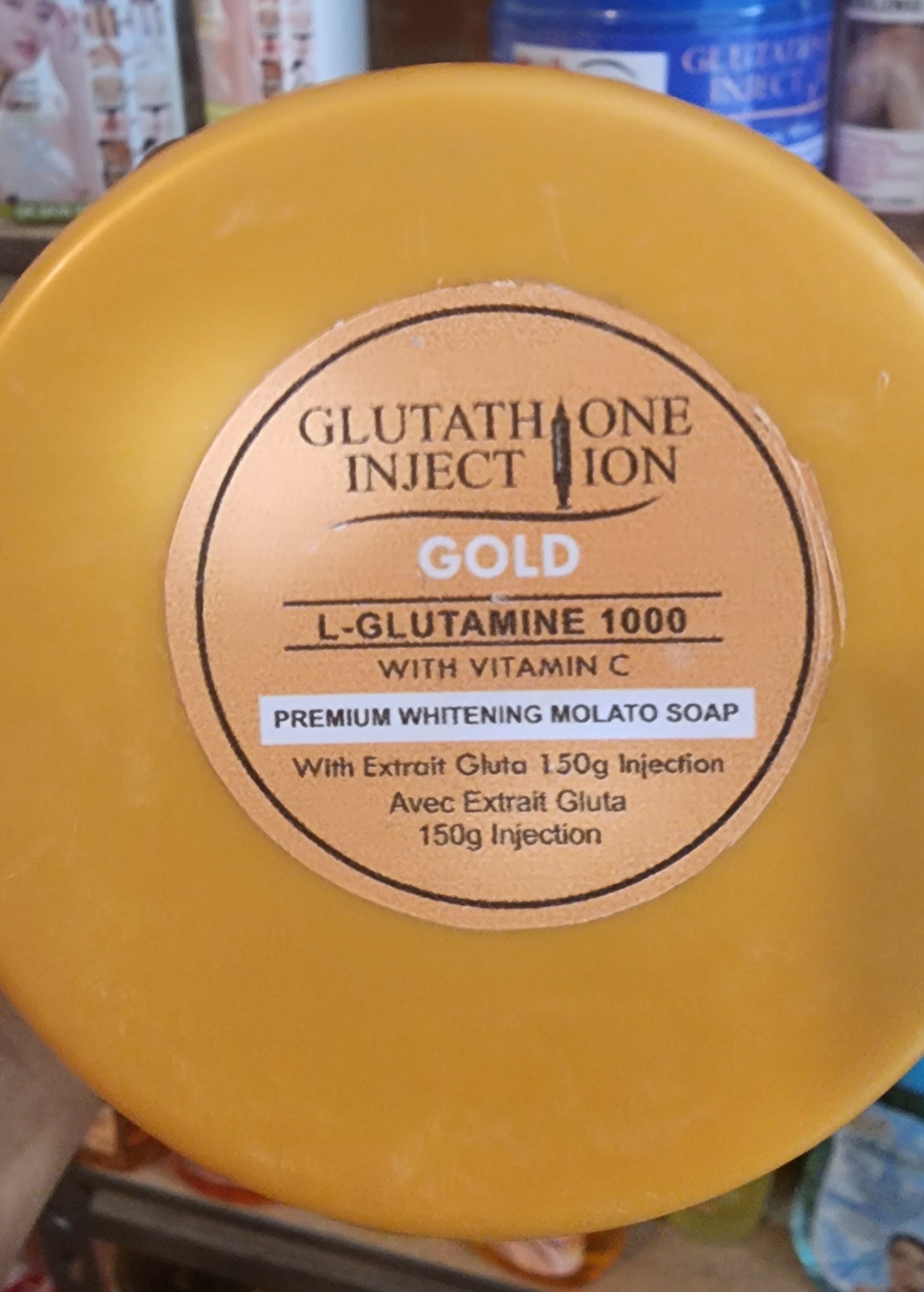 Glutathione Injection Gold Soap
