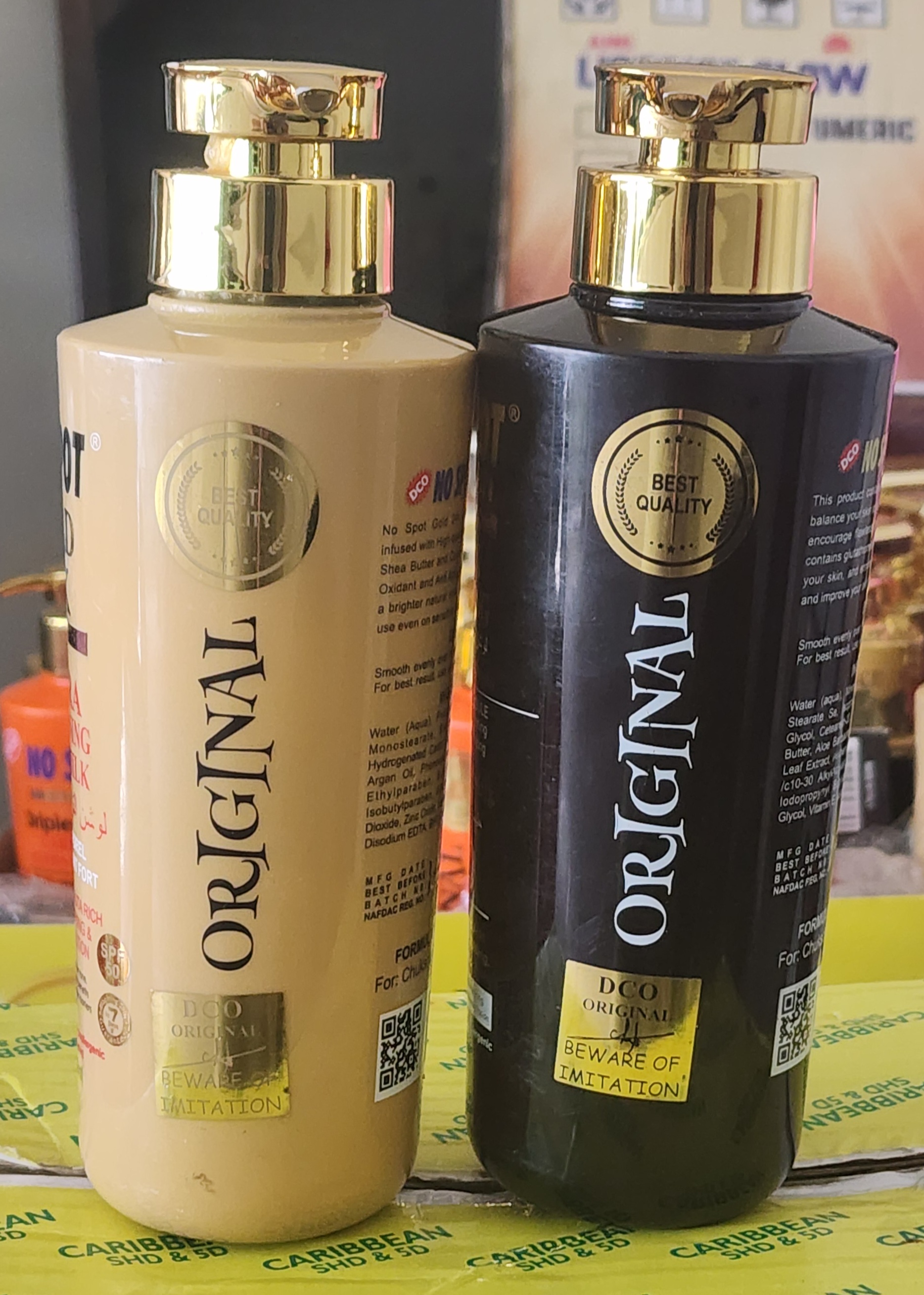NO SPOT Gold 24K Extra Whitening Body Milk