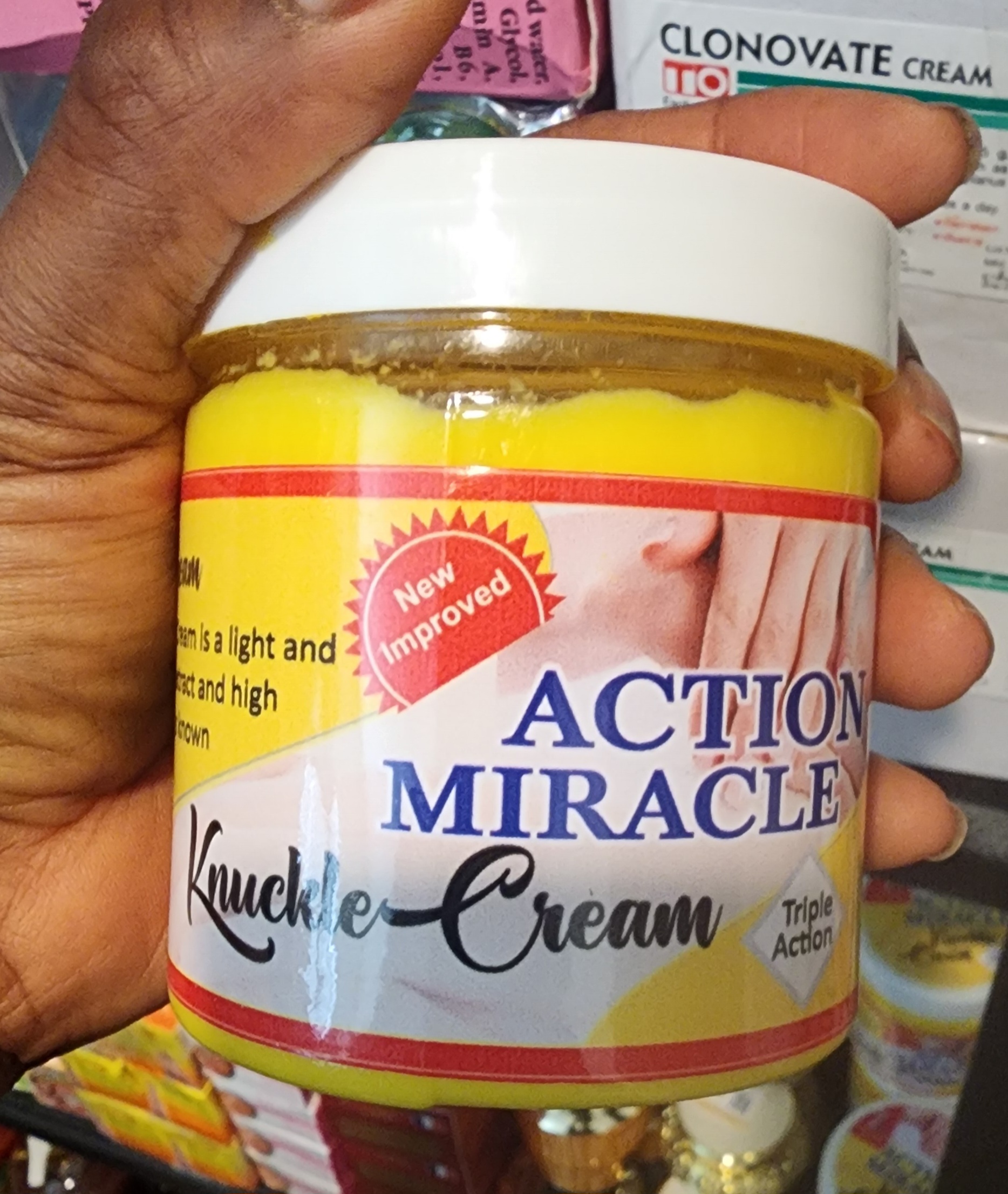 Action Miracle Knuckle Cream