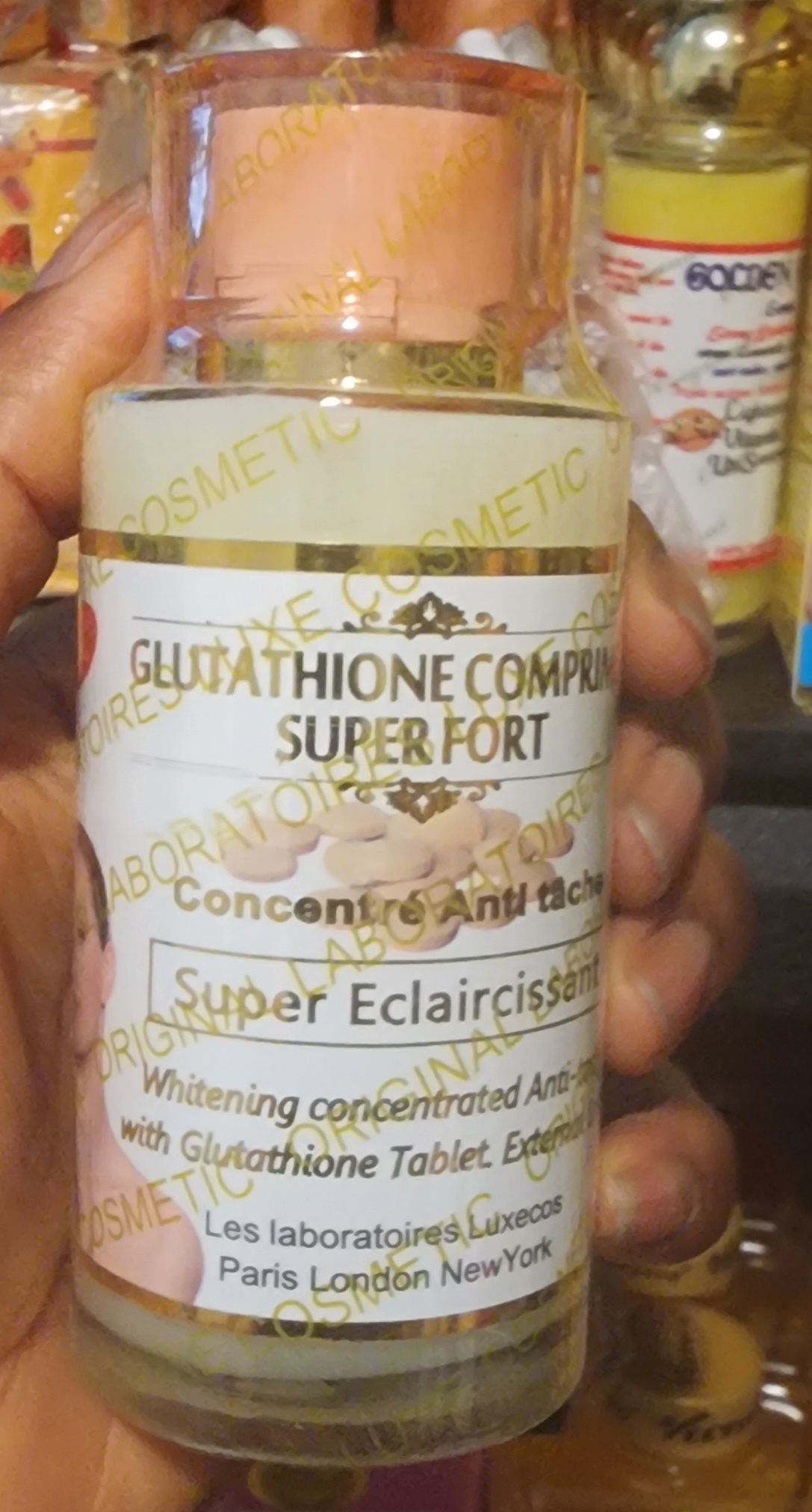 Glutathione Comprime Super Forte Concentrate Serum