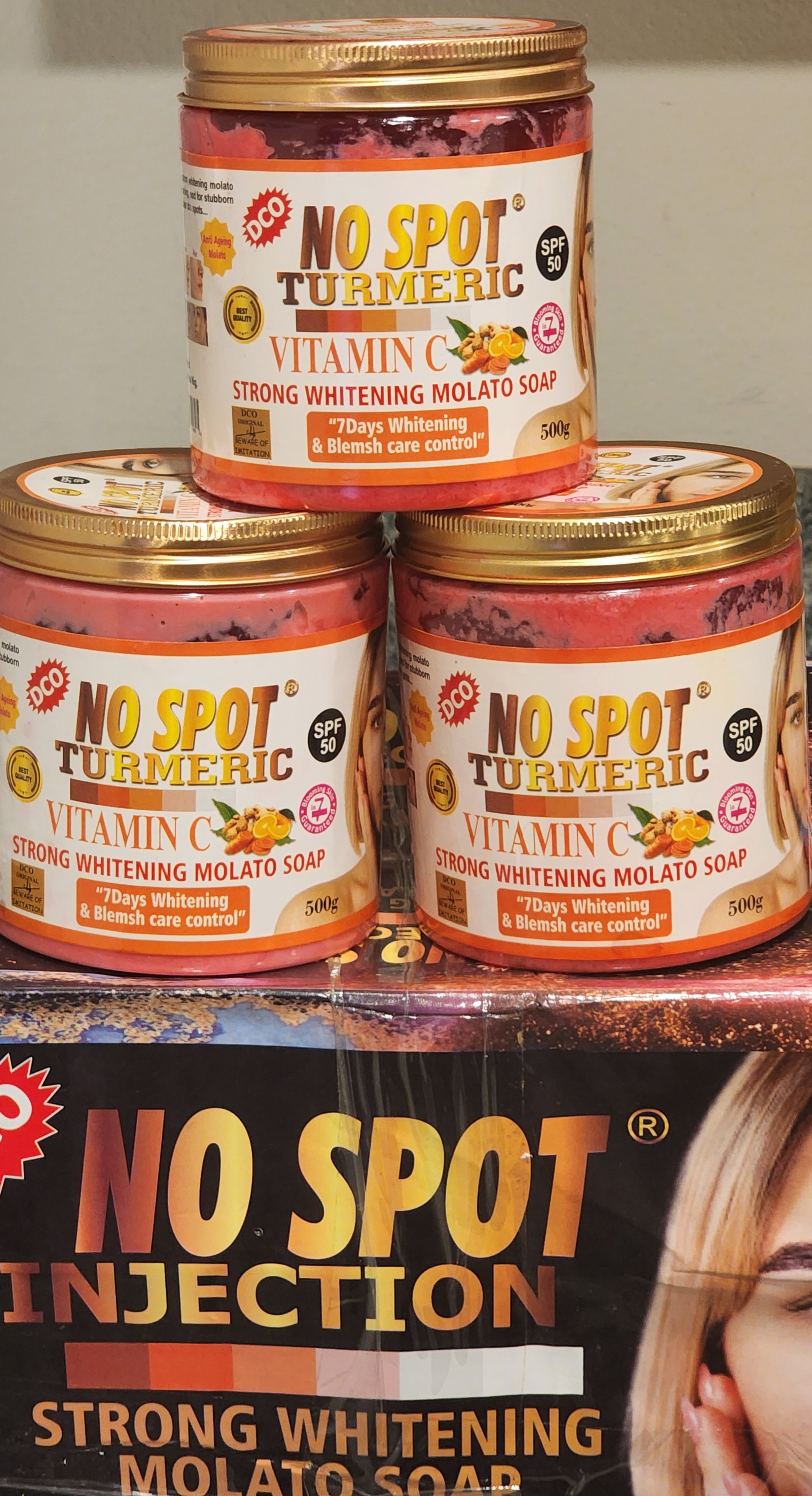 No Spot Turmeric Vit C Molato Soap