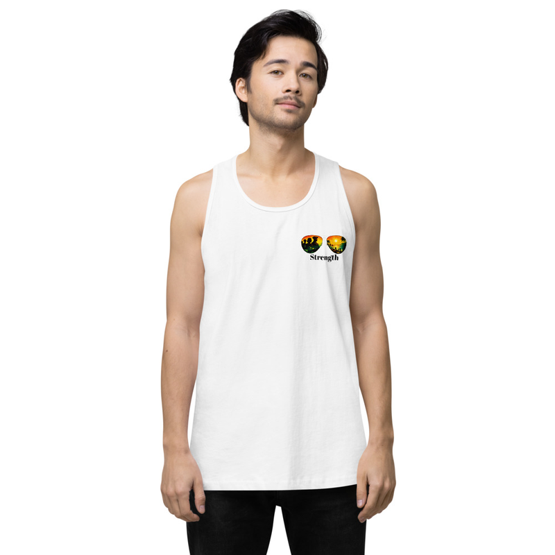 Qool Strength premium tank top