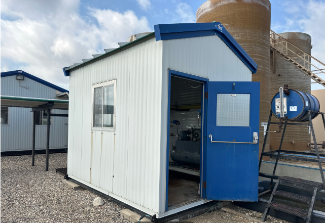 5 HP 200 PSI Air Compressor Building