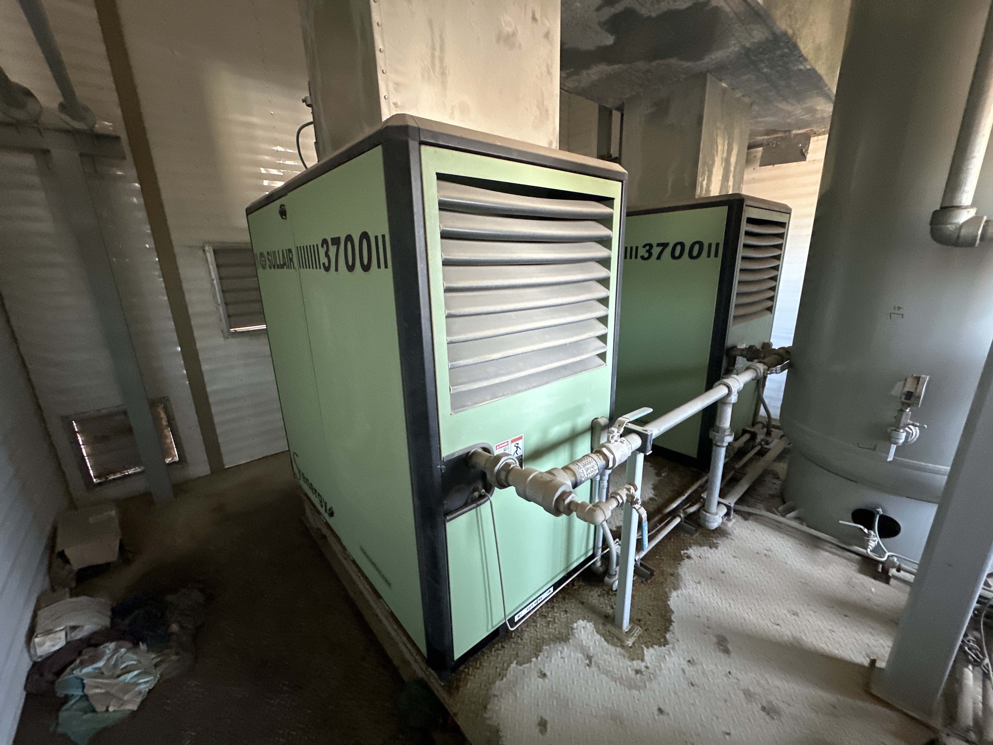 50 HP Sullair 3710AC Air Compressors