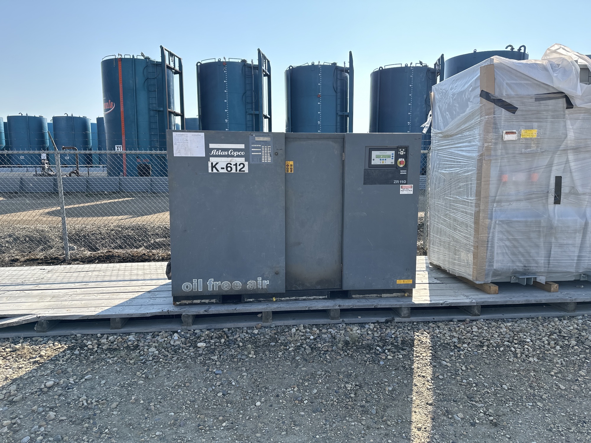 110 kW Atlas Copco ZR-110 Air Compressor