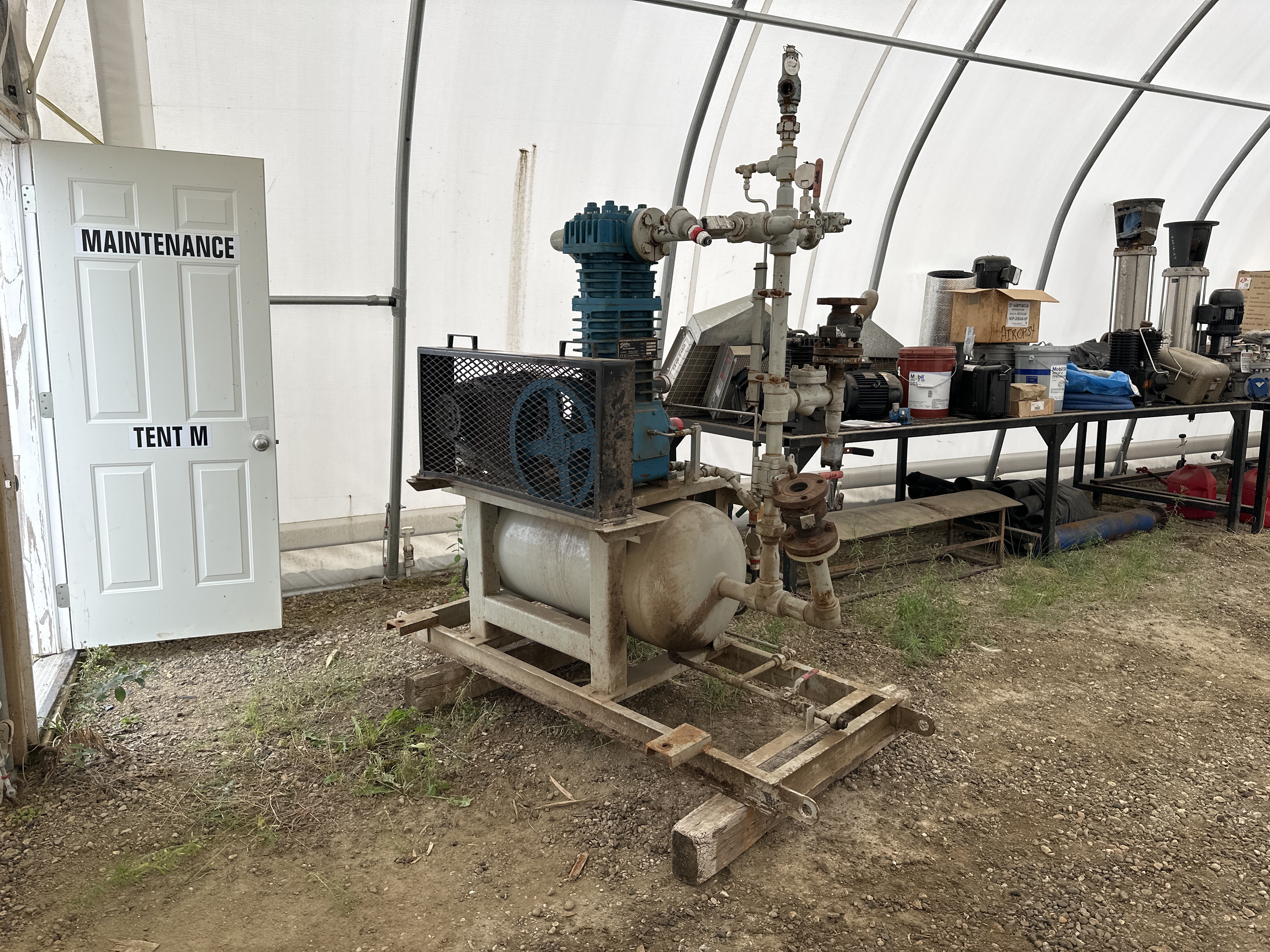 7.5 HP Blackmere VRU (HDS362C) Gas Compressor