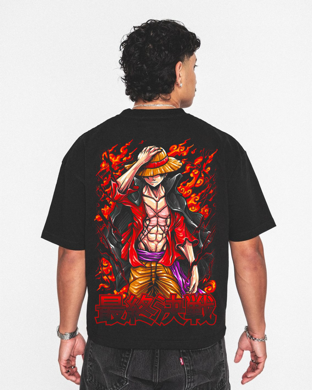 Anime Luffy Graphic T-shirt