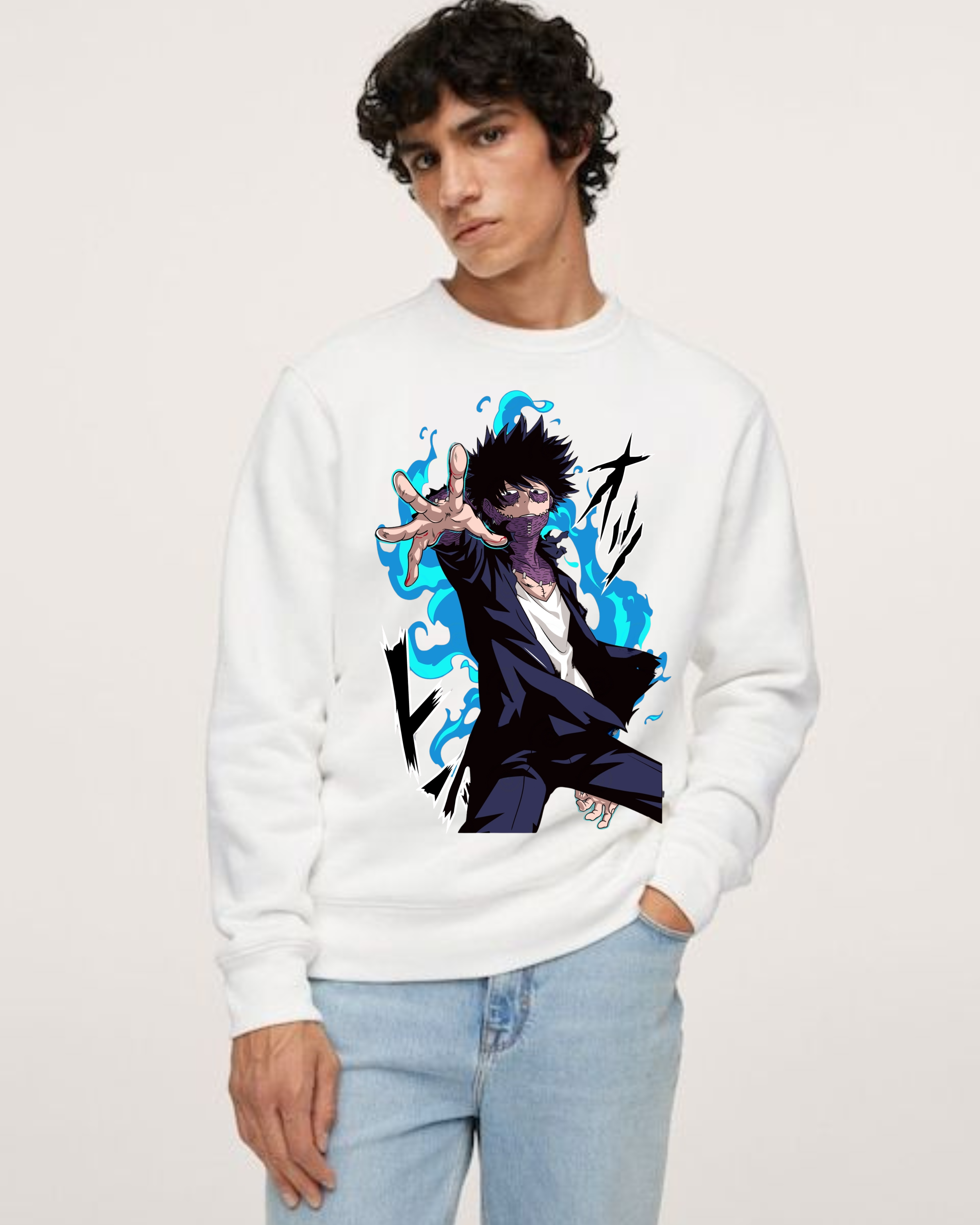 Anime Graphic - Oversized Sweatshirt