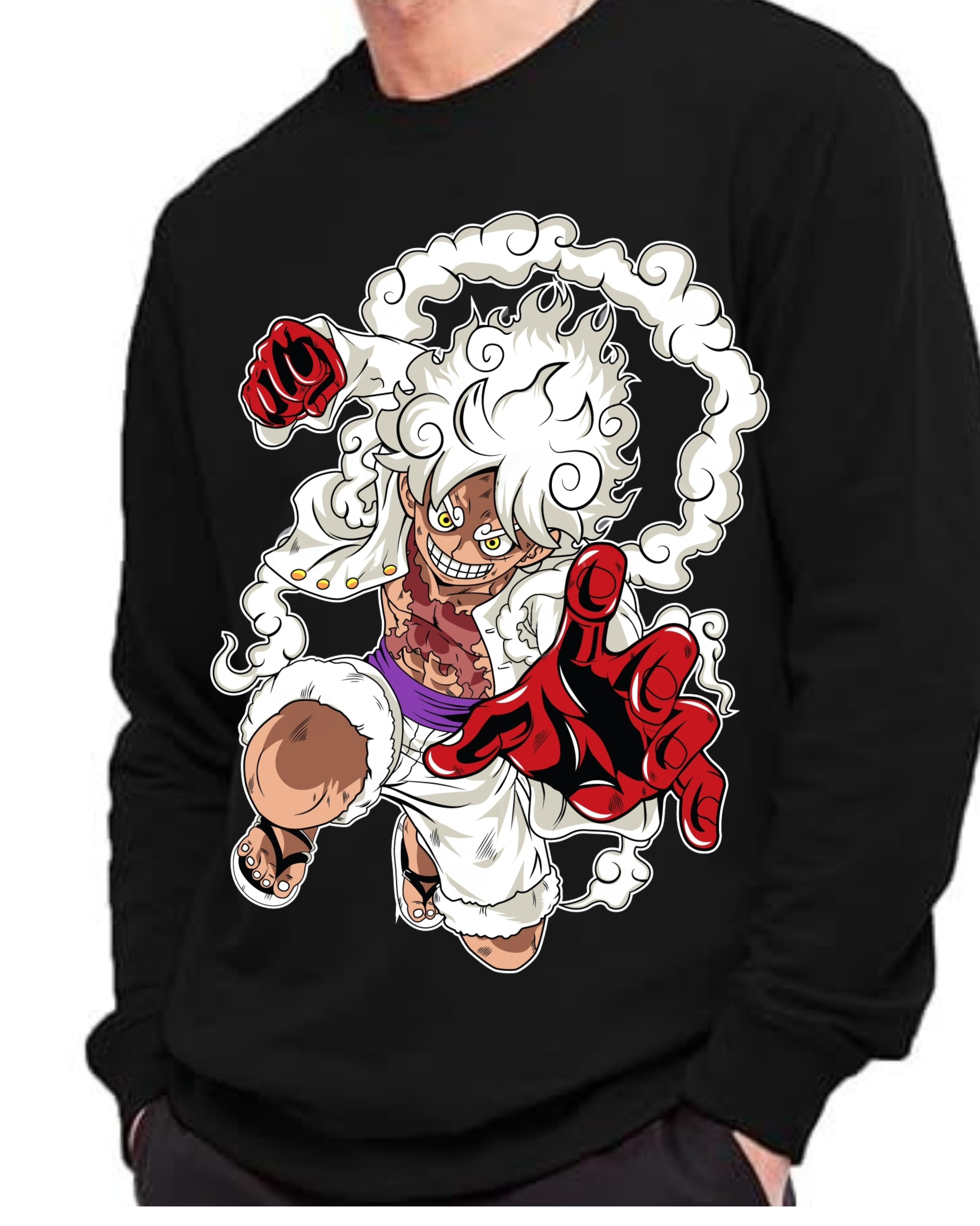 Gear Fifth Anime Graphic- OversizedSweatshirt