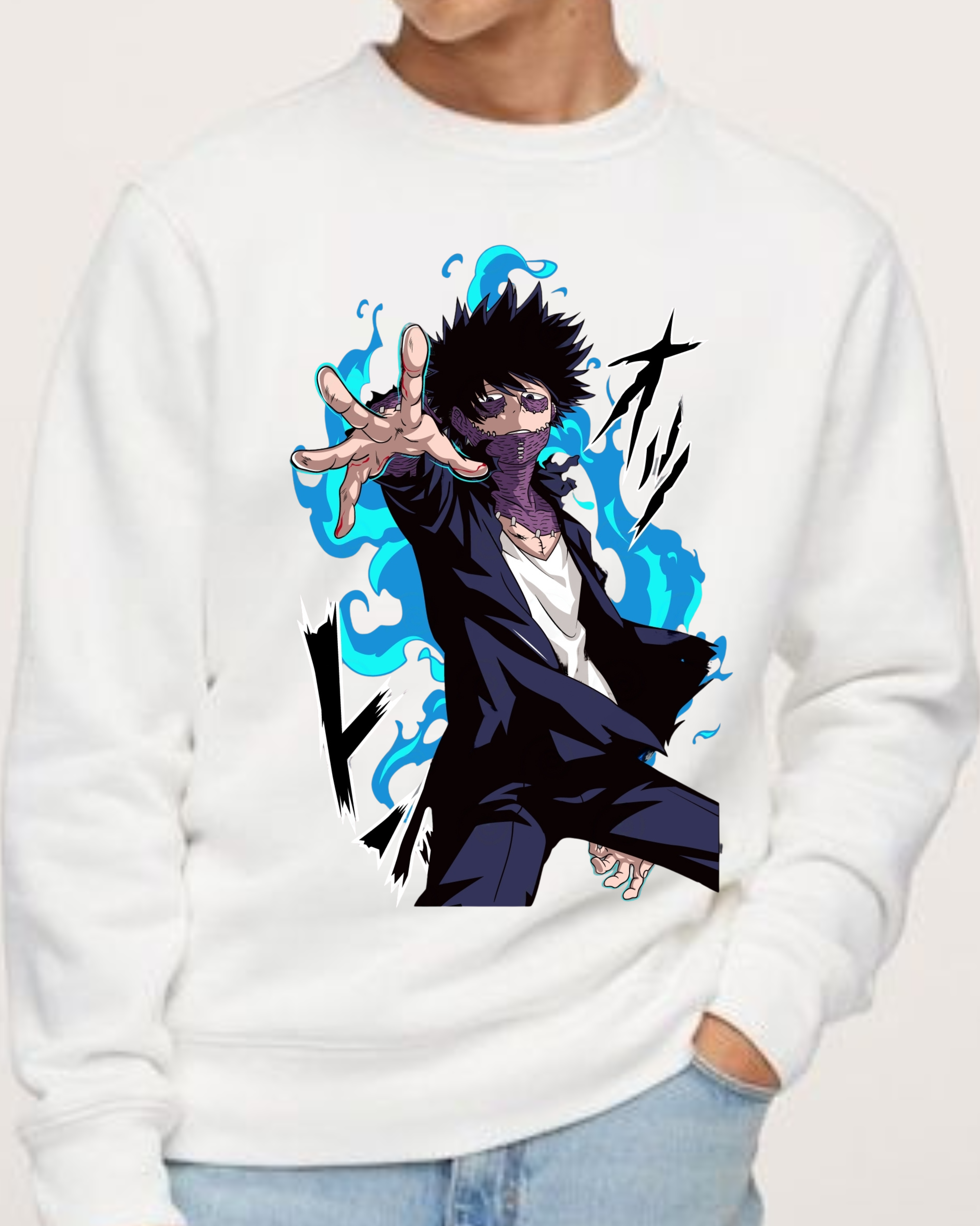 Anime Graphic - Oversized Sweatshirt