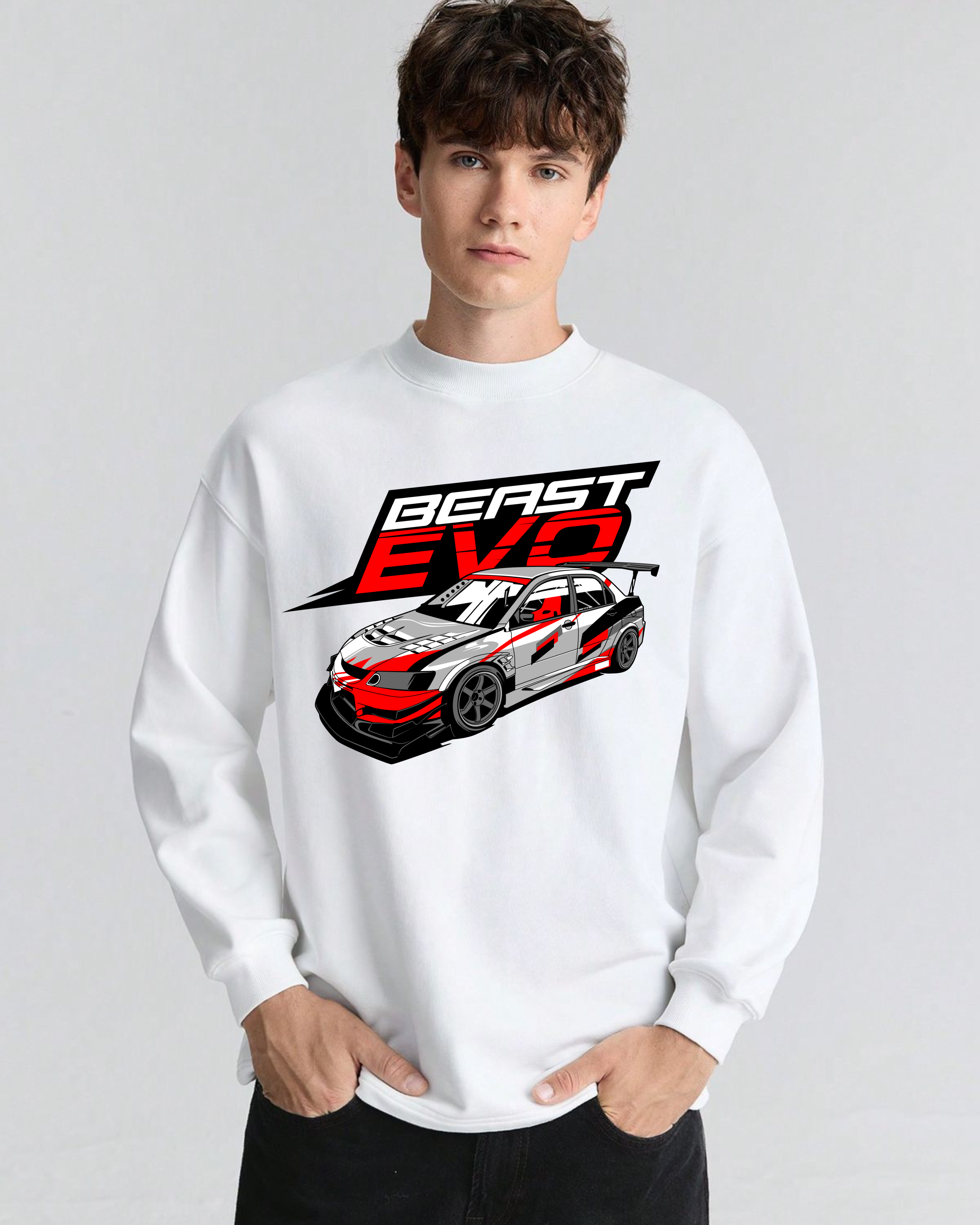 Beast Evo -Oversized Sweatshir