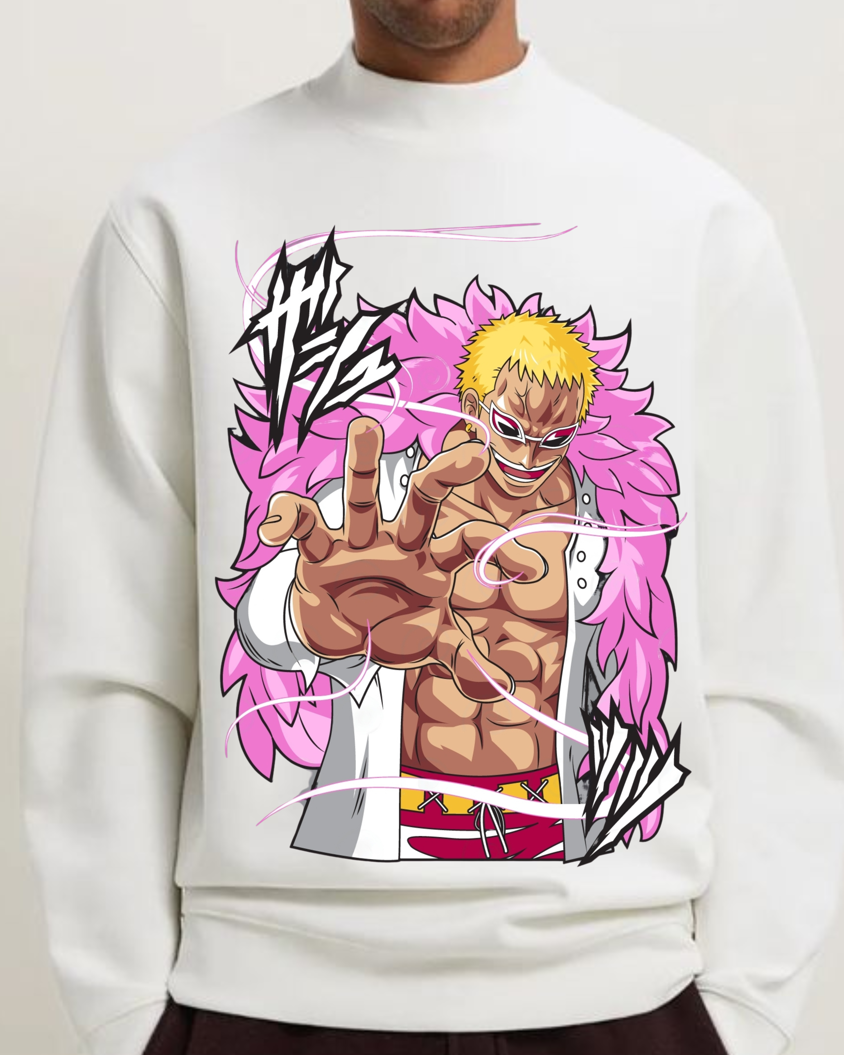 Anime Graphic - Oversized Sweatshirt