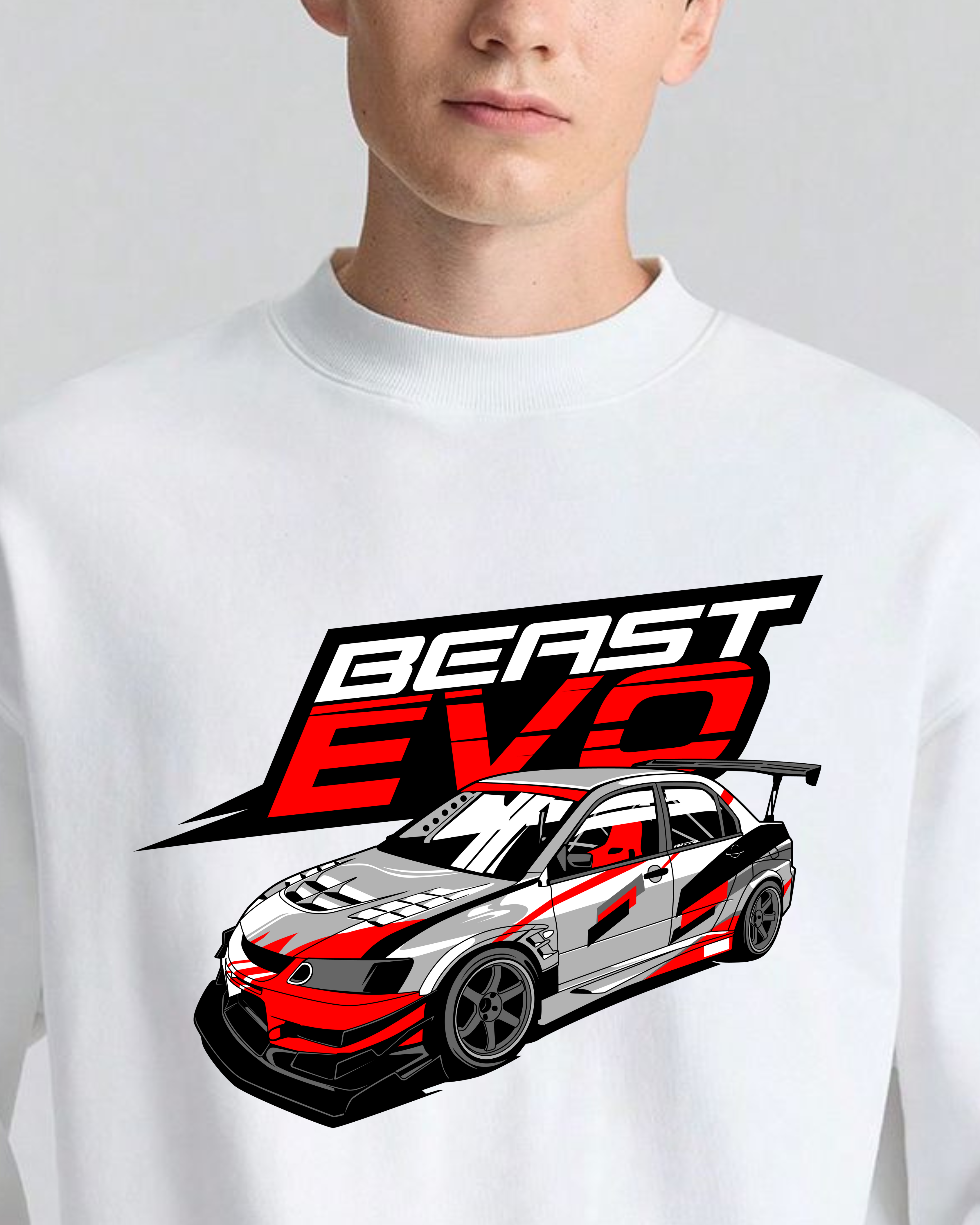 Beast Evo -Oversized Sweatshir
