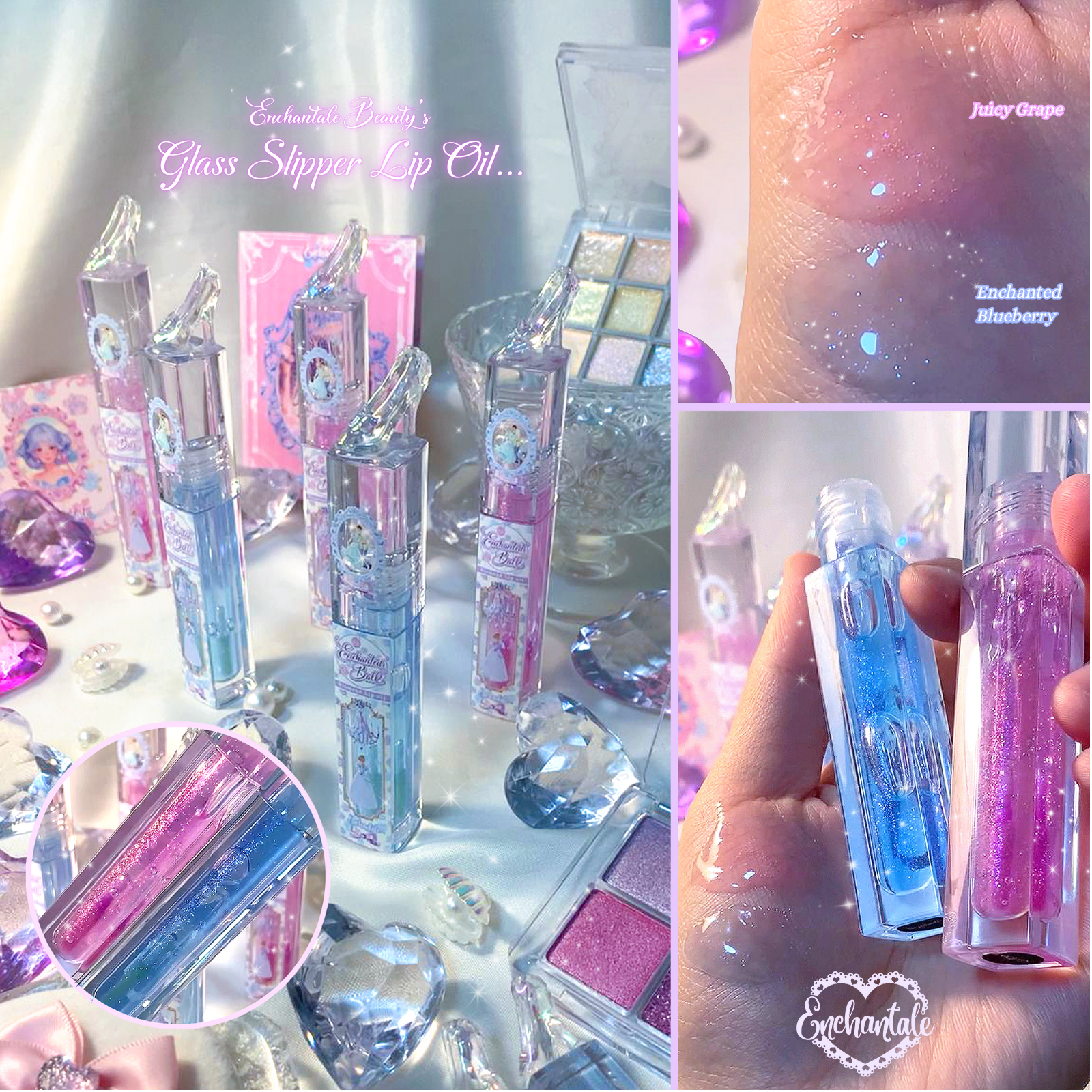 Glass Slipper Diamond Lip oil 💎