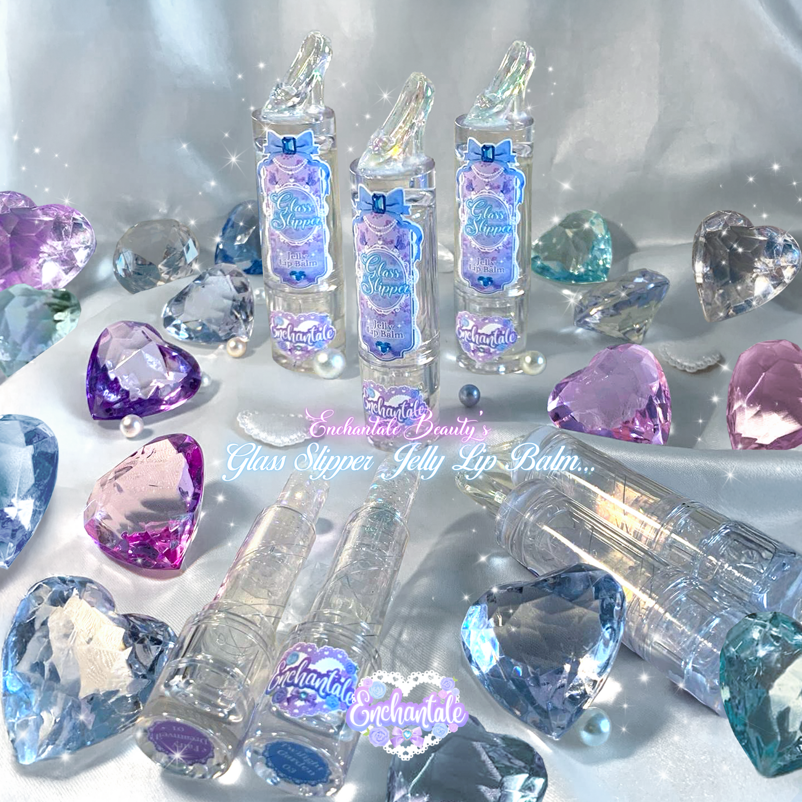Glass Slipper Jelly Lip Balm 💎🍮✨