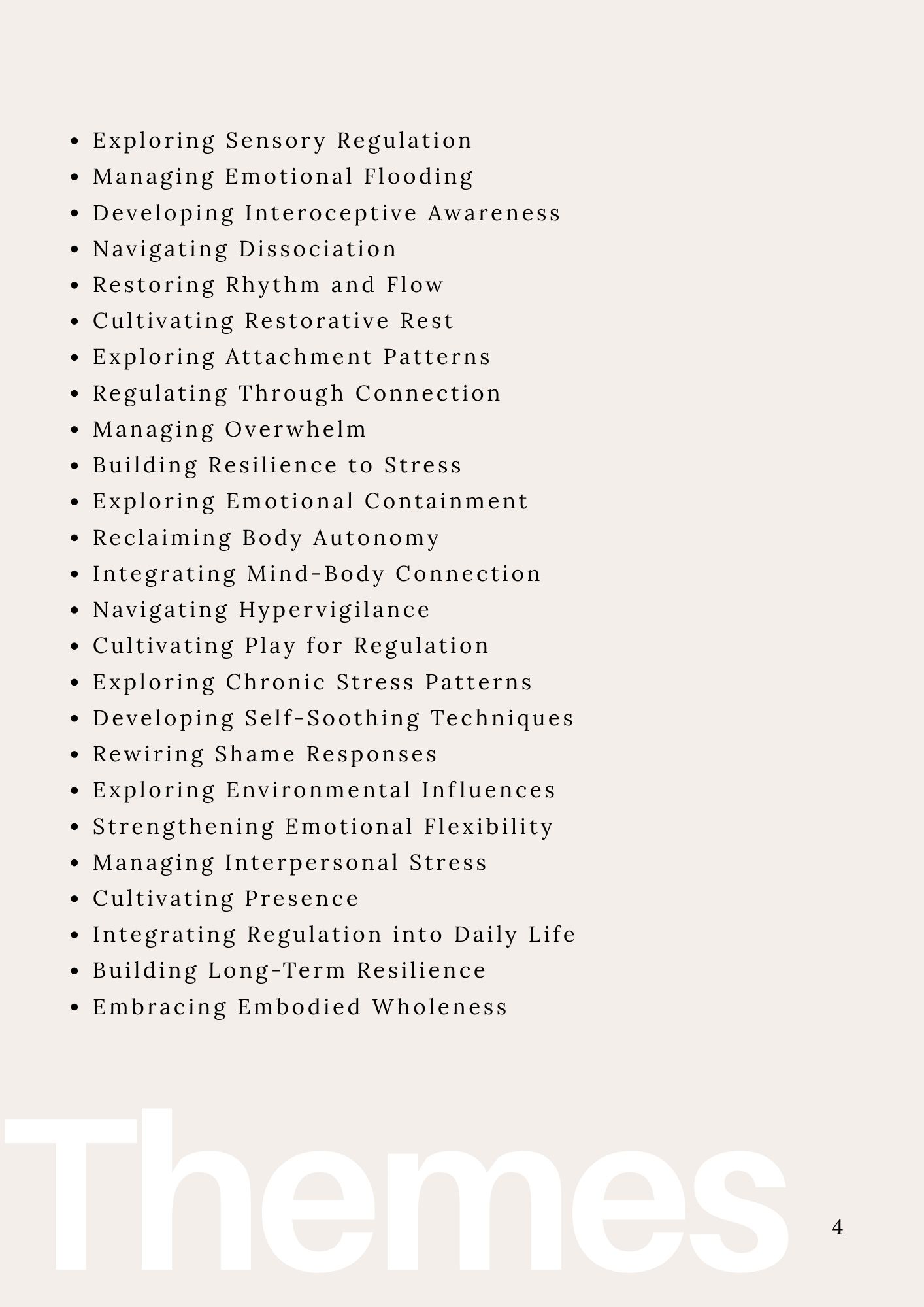 Nervous System Regulation Prompts