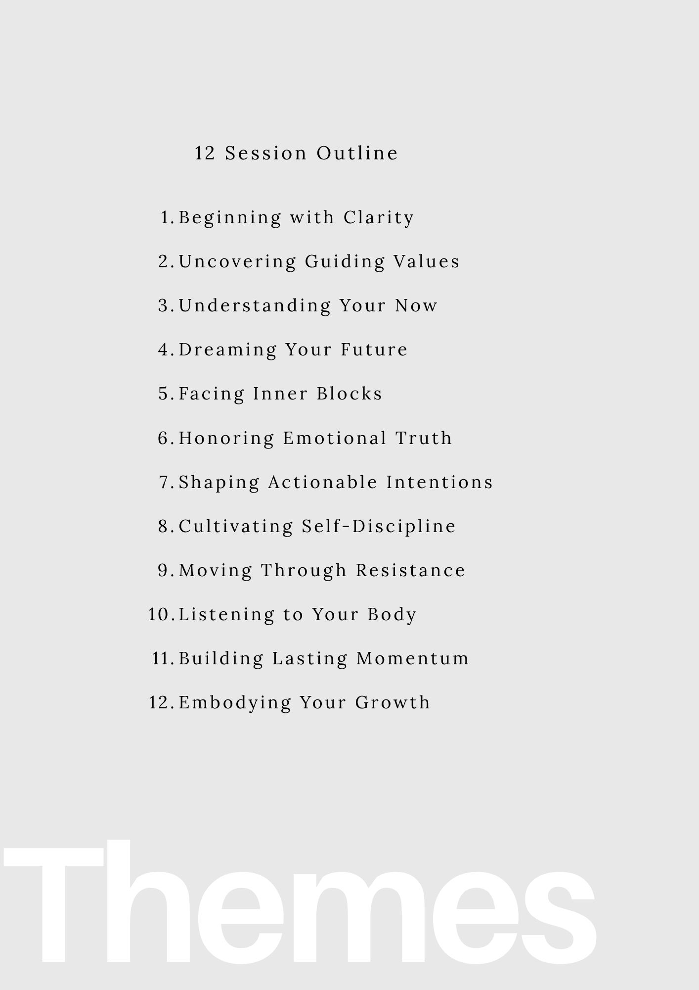 Life Coaching Workbook