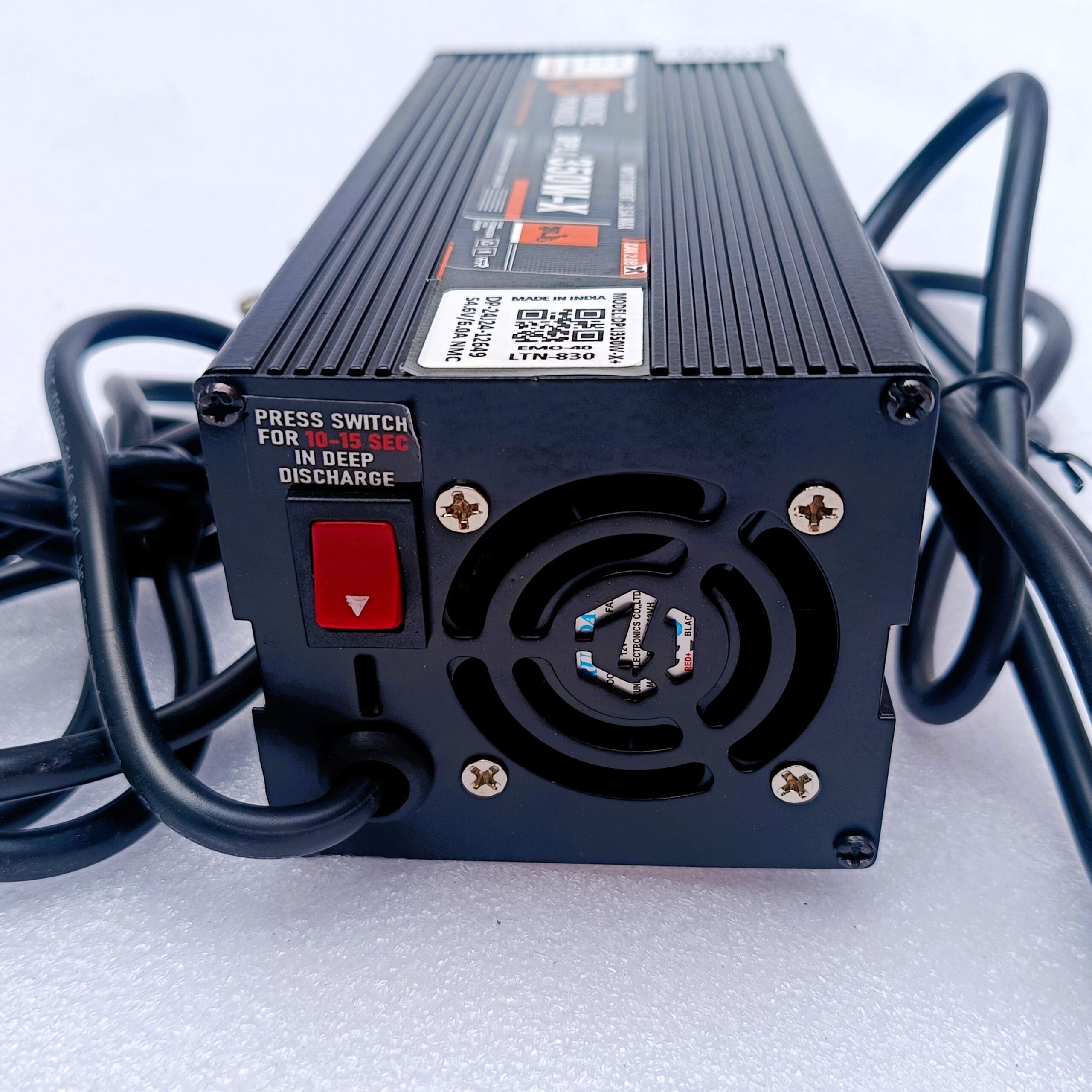 Drone Power 48 Volt 6A EV Lithium Battery Charger for Electric Scooters,E-Bikes, EV (54.6V)