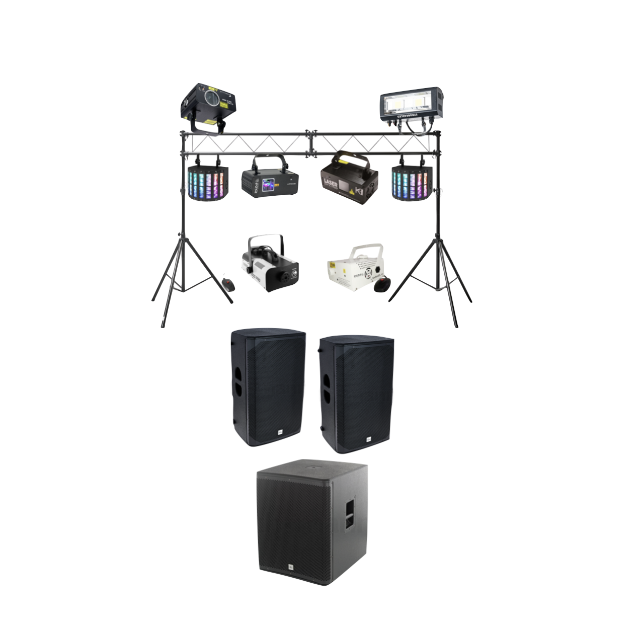 Pack Enceintes + Pack Éclairage