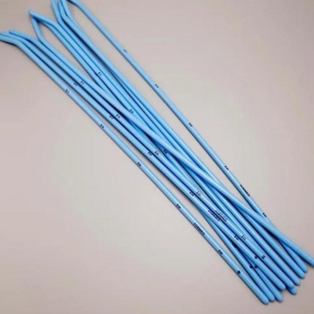 Blue Silicone Shoelaces