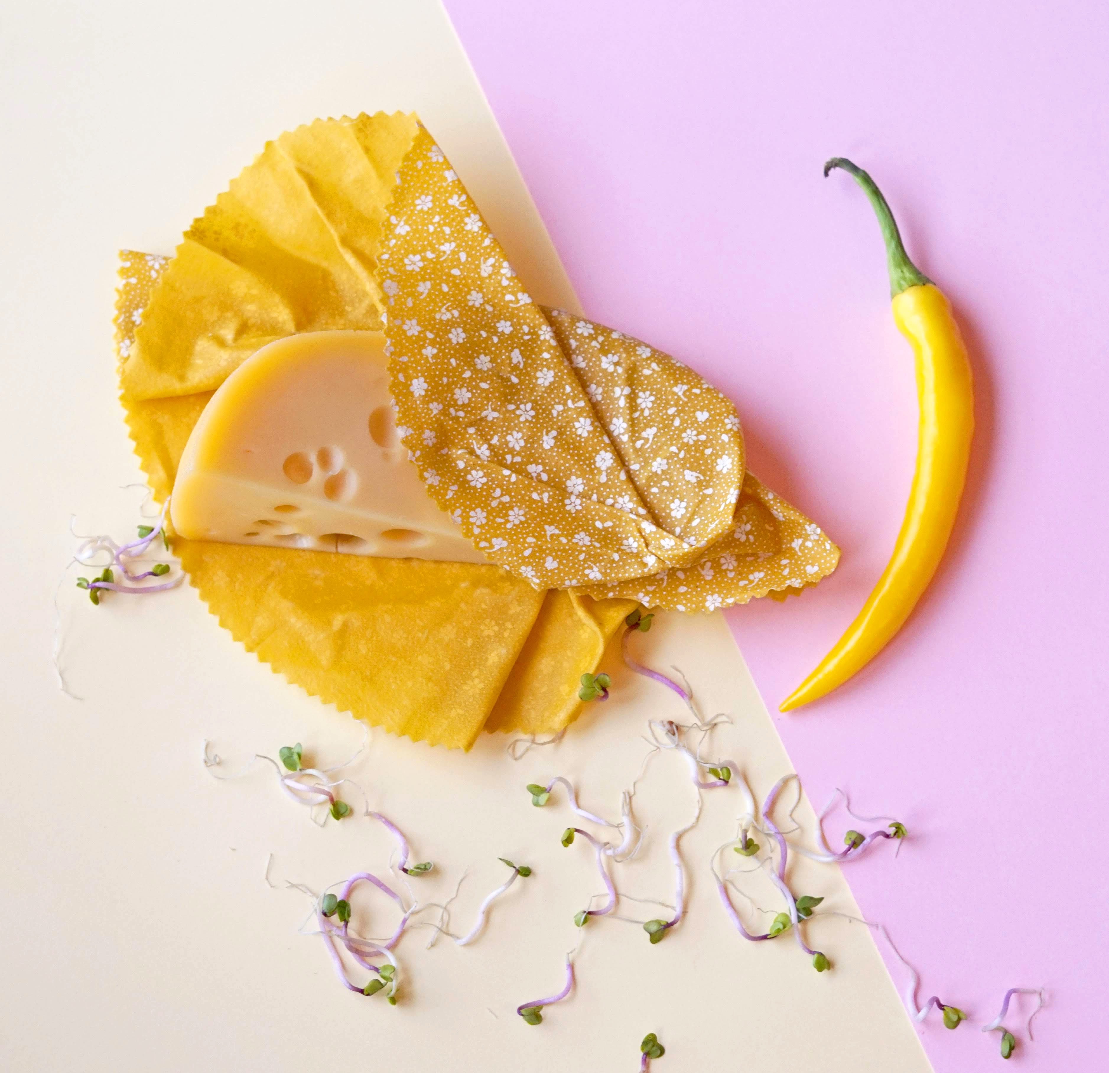 Apvalios Bičių Vaško Maistinės Drobelės