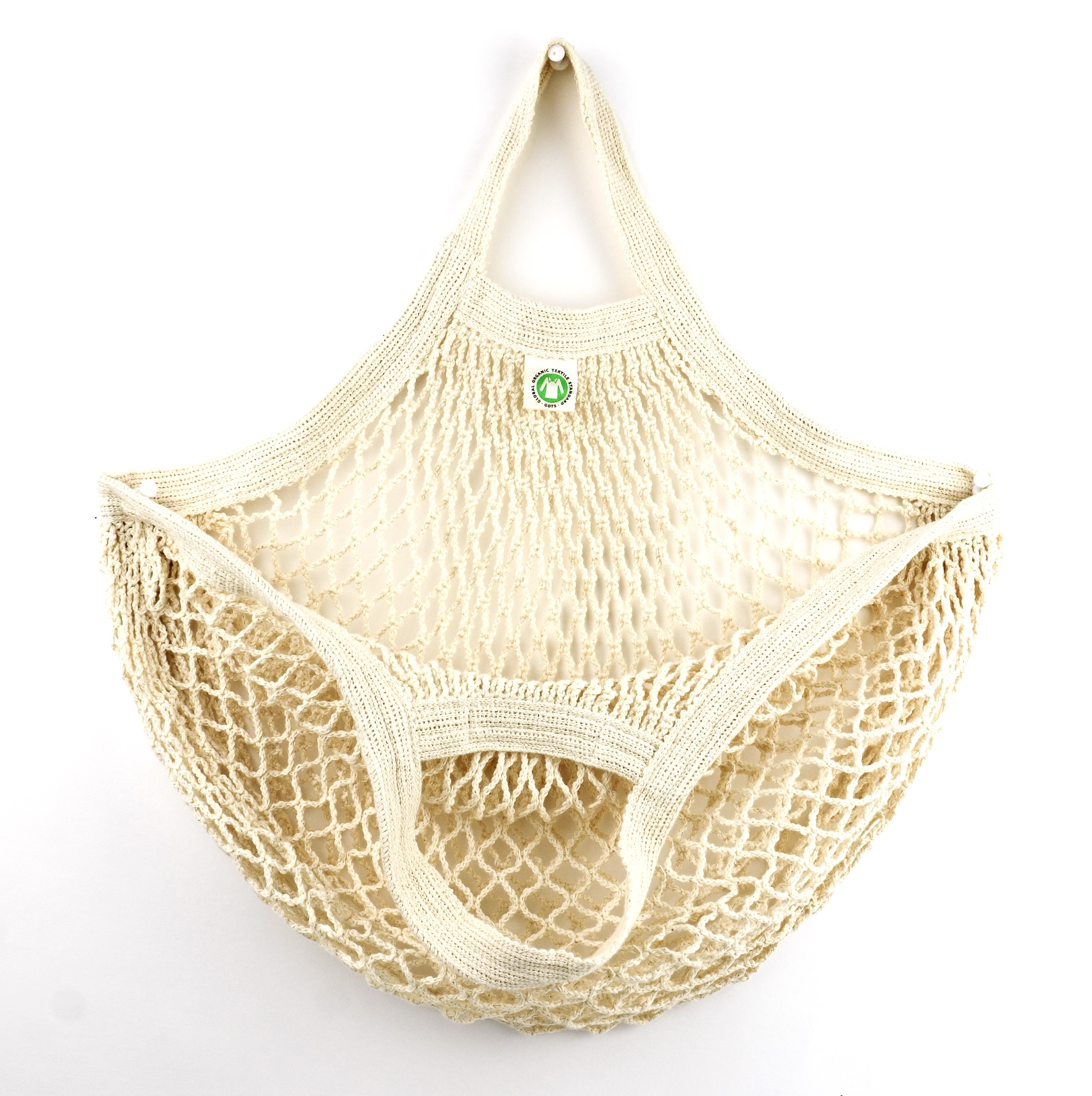 Re-Sack tinklinis pirkinių krepšys trumpa rankenėle