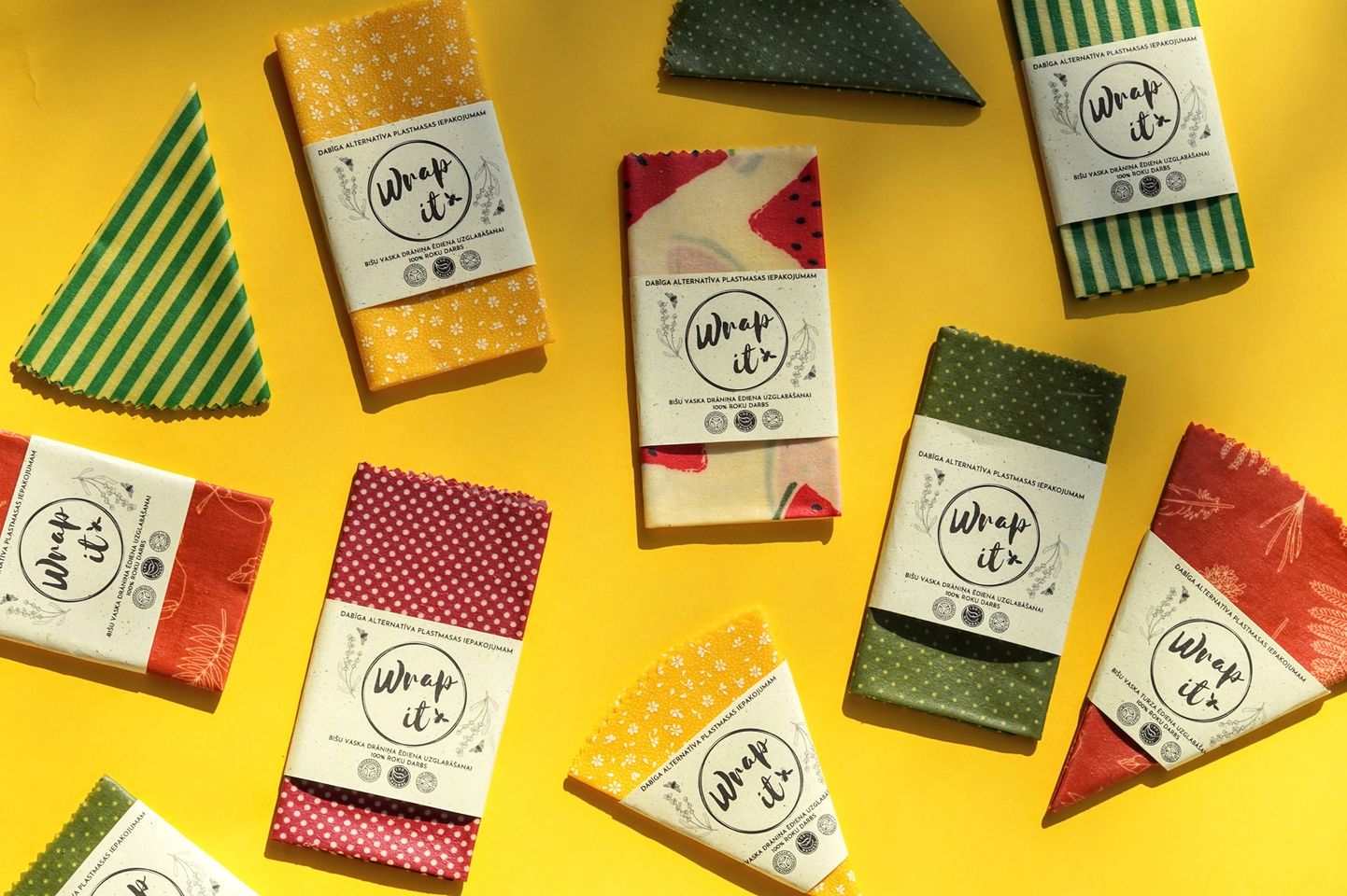 Kvadratinė Bičių Vaško Maistinė Drobelė