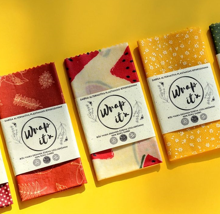 Kvadratinė Bičių Vaško Maistinė Drobelė