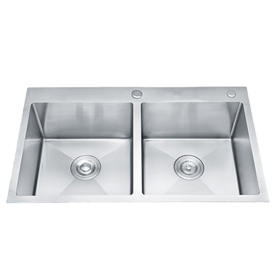 Bacha de cocina doble Doppia XL