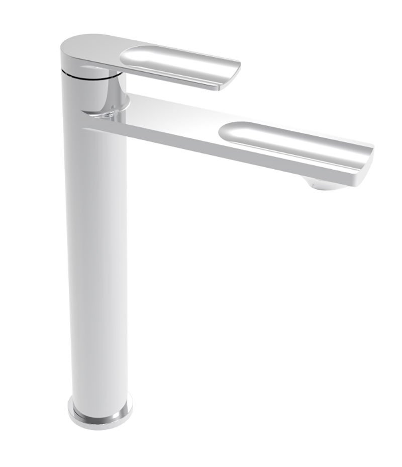 Grifo alto Aura - chrome