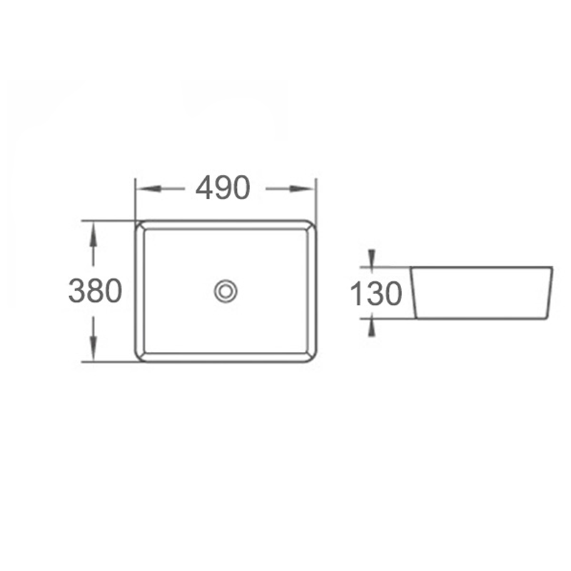 Bacha Recta LIBRA 4901