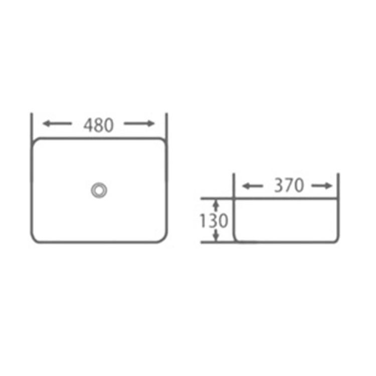 Bacha Recta LIBRA 4801