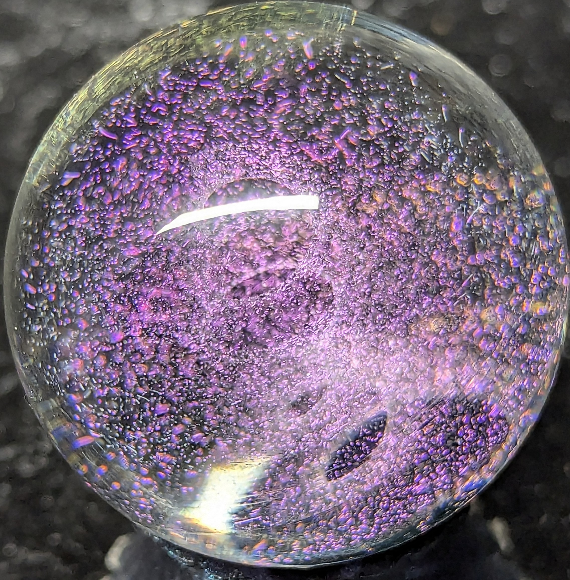 Pink Sparkle spiral