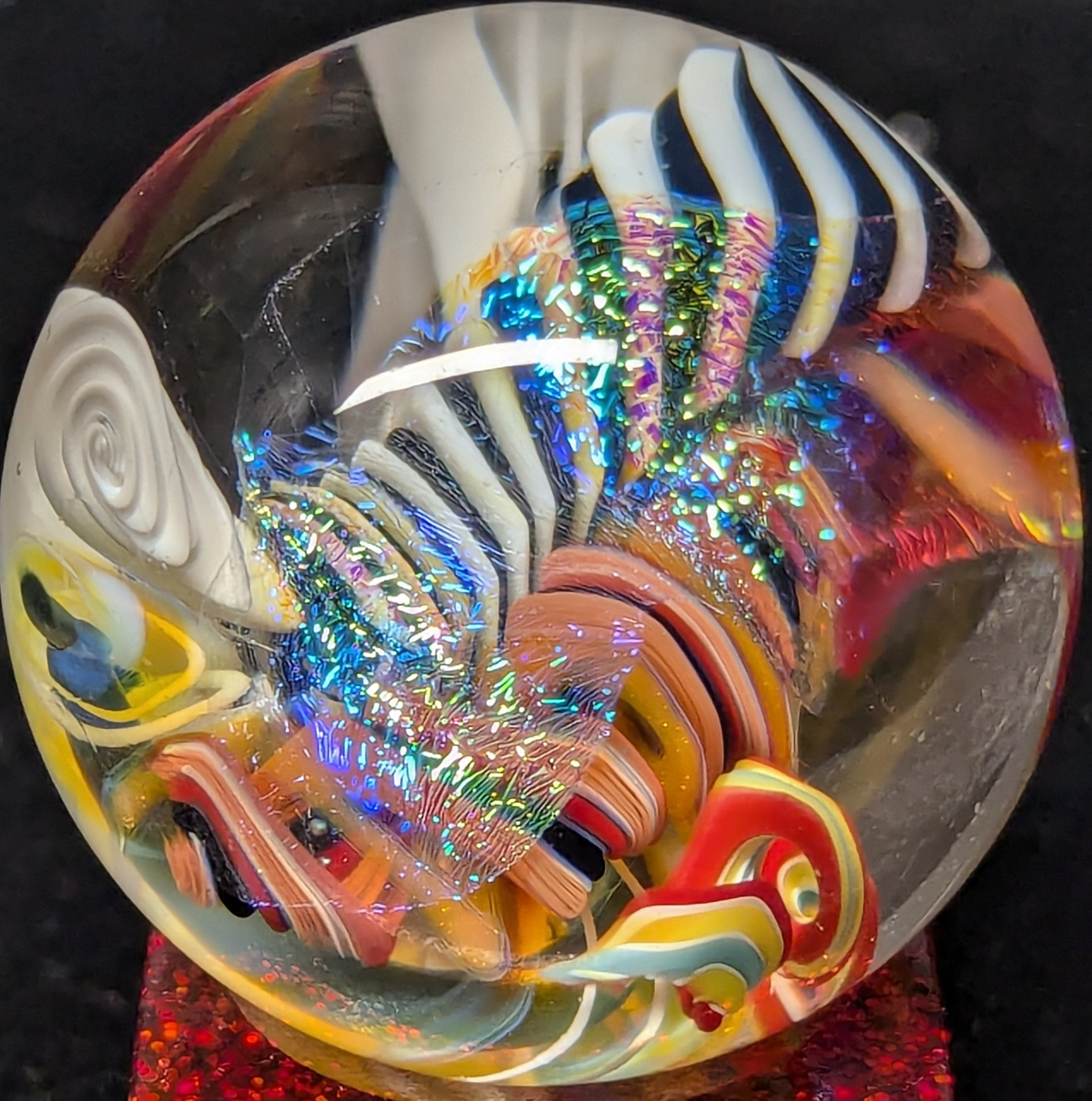 Medium end of day marble number 2